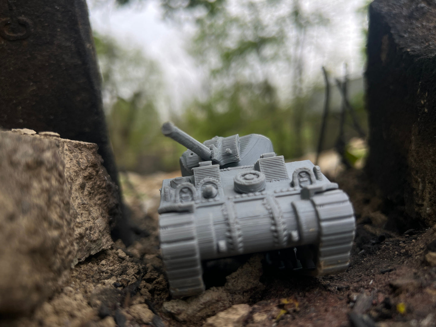 M4A3 Sherman, Tank, , Modern warfare, Tabletop terrain, WW2,
