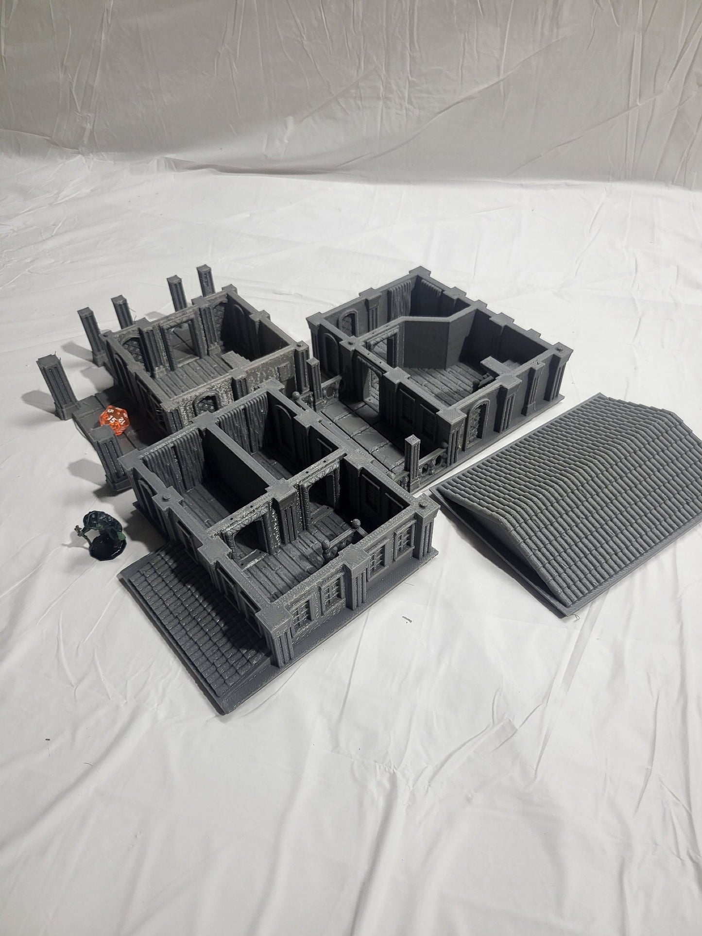 Salmystia, Brothel. Party House Terrain, Dungeons and Dragons, 28mm Terrain, Mid City Brothel