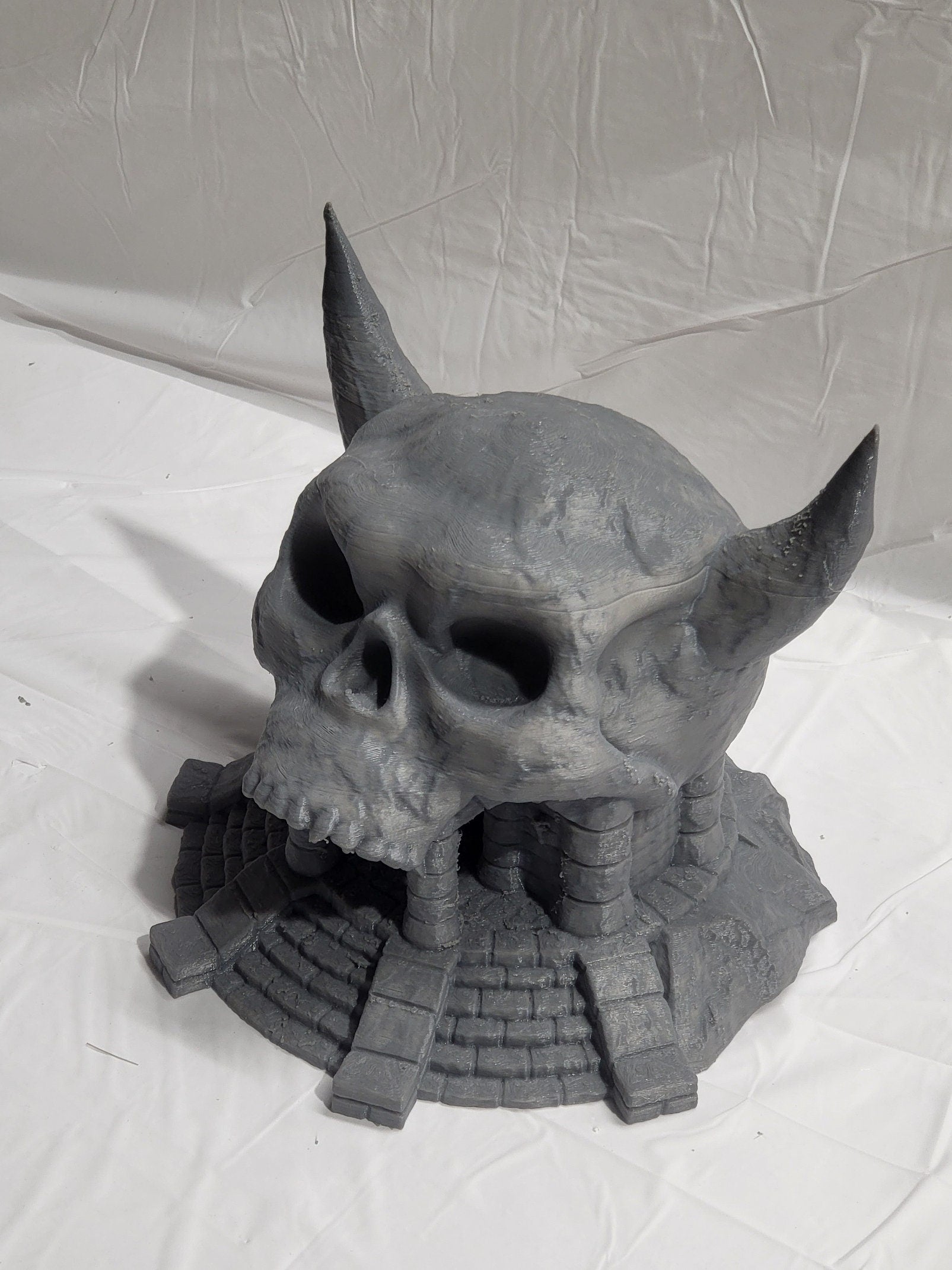 Tabletop RPG Terrain, Cave Entrance, Undead Passage, DnD Cave, Pathfinder Entrance, PLA 3D Printed, RPG Cave Set, Gaming Miniatures, Undead Scenery, Custom Terrain, Horror Terrain, Tabletop Dungeon, RPG Terrain Set
