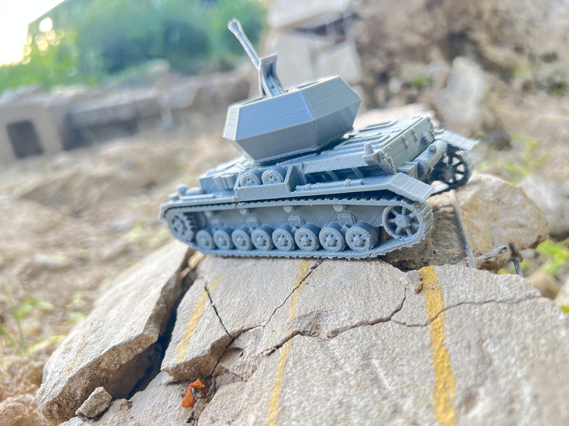 Ostwind, German, , Modern warfare, Tabletop terrain, WW2, WWII,
