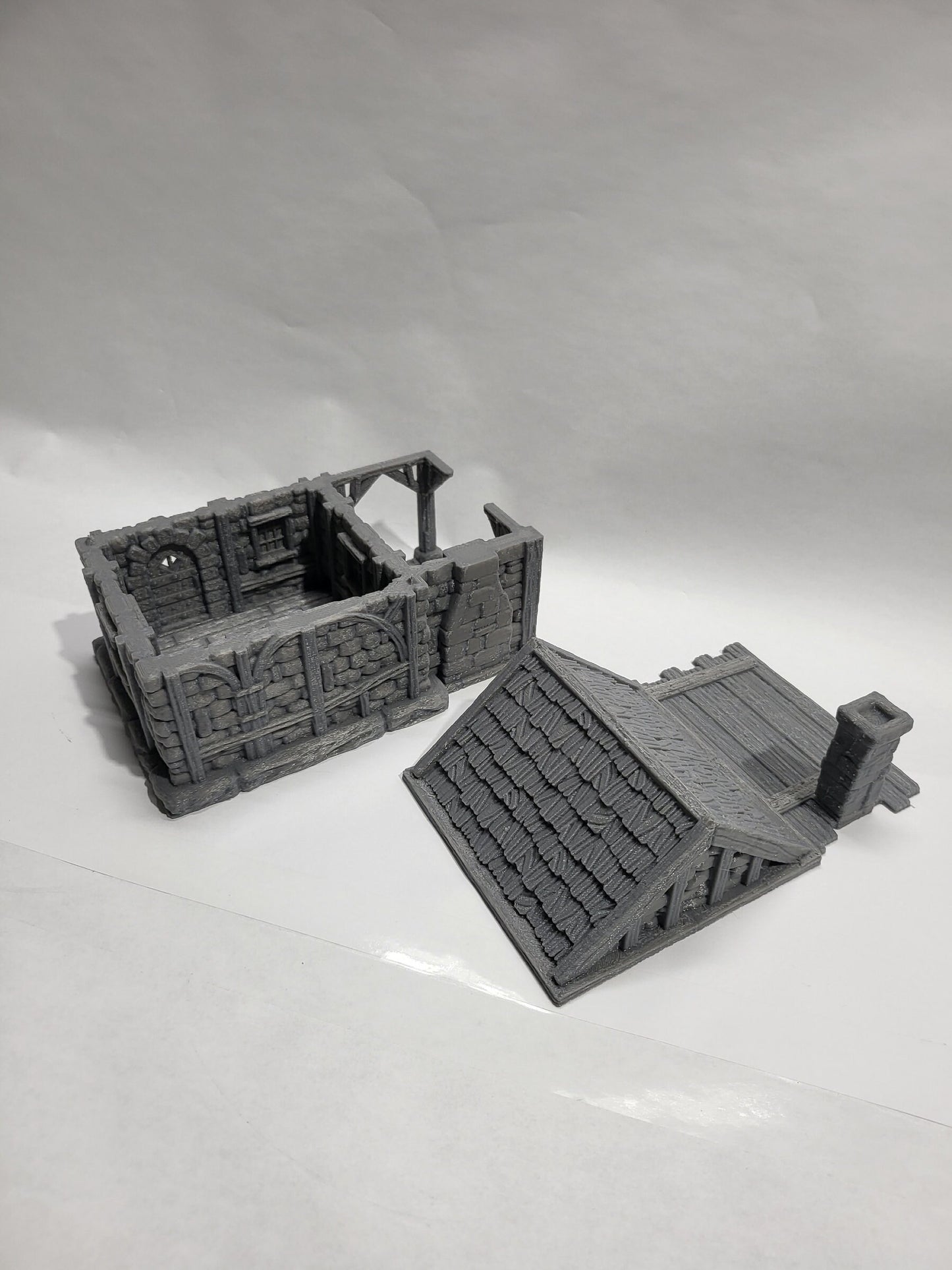 DnD Miniature, 40k Terrain, Train Terrain, Tabletop Town, Tabletop Game, Dnd Table, DND Terrain, DND Miniatures, gaming terrain, 28mm Castle, 28mm Terrain, warhammer, time keeper