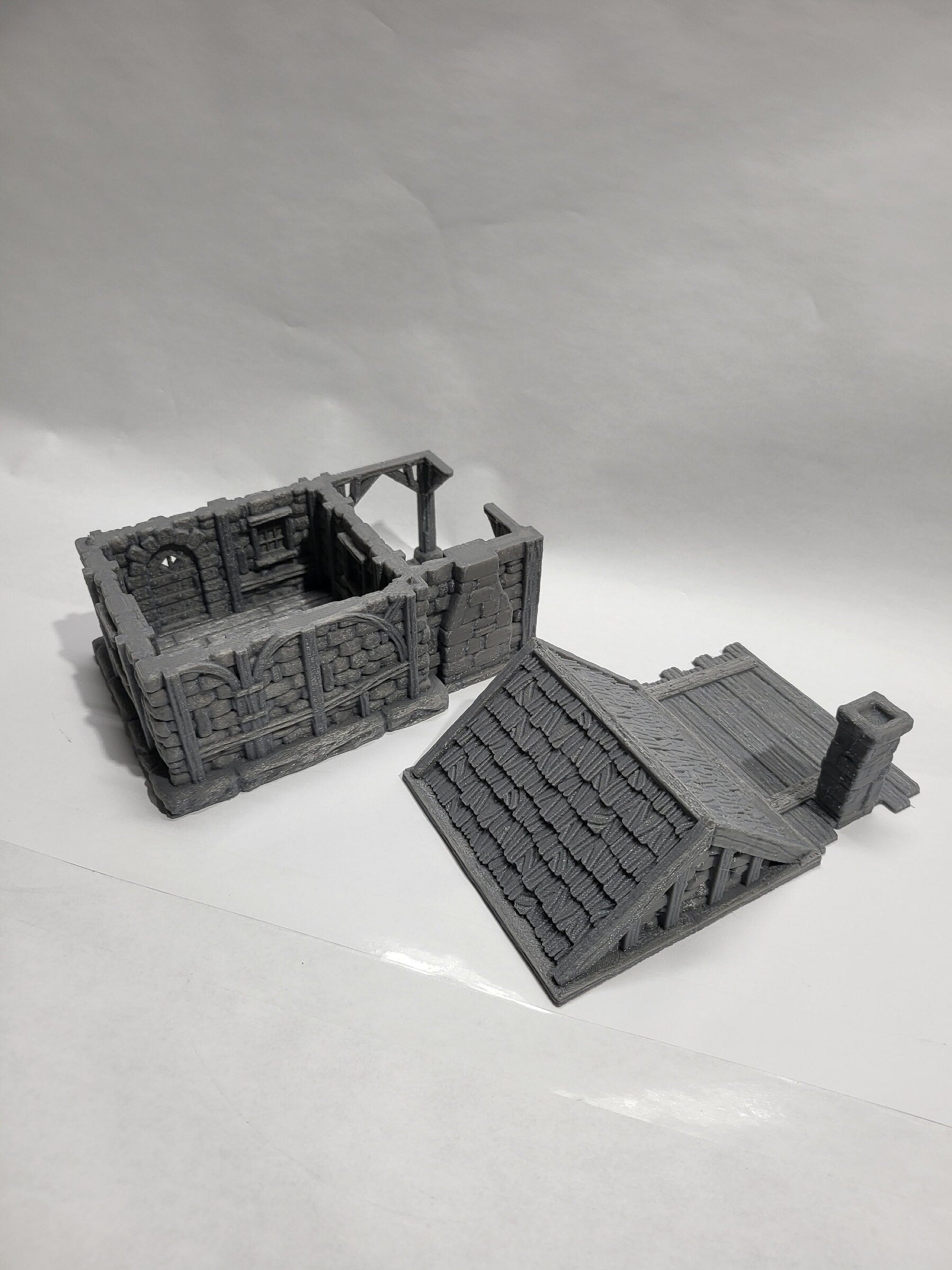 DnD Miniature, 40k Terrain, Train Terrain, Tabletop Town, Tabletop Game, Dnd Table, DND Terrain, DND Miniatures, gaming terrain, 28mm Castle, 28mm Terrain, warhammer, time keeper
