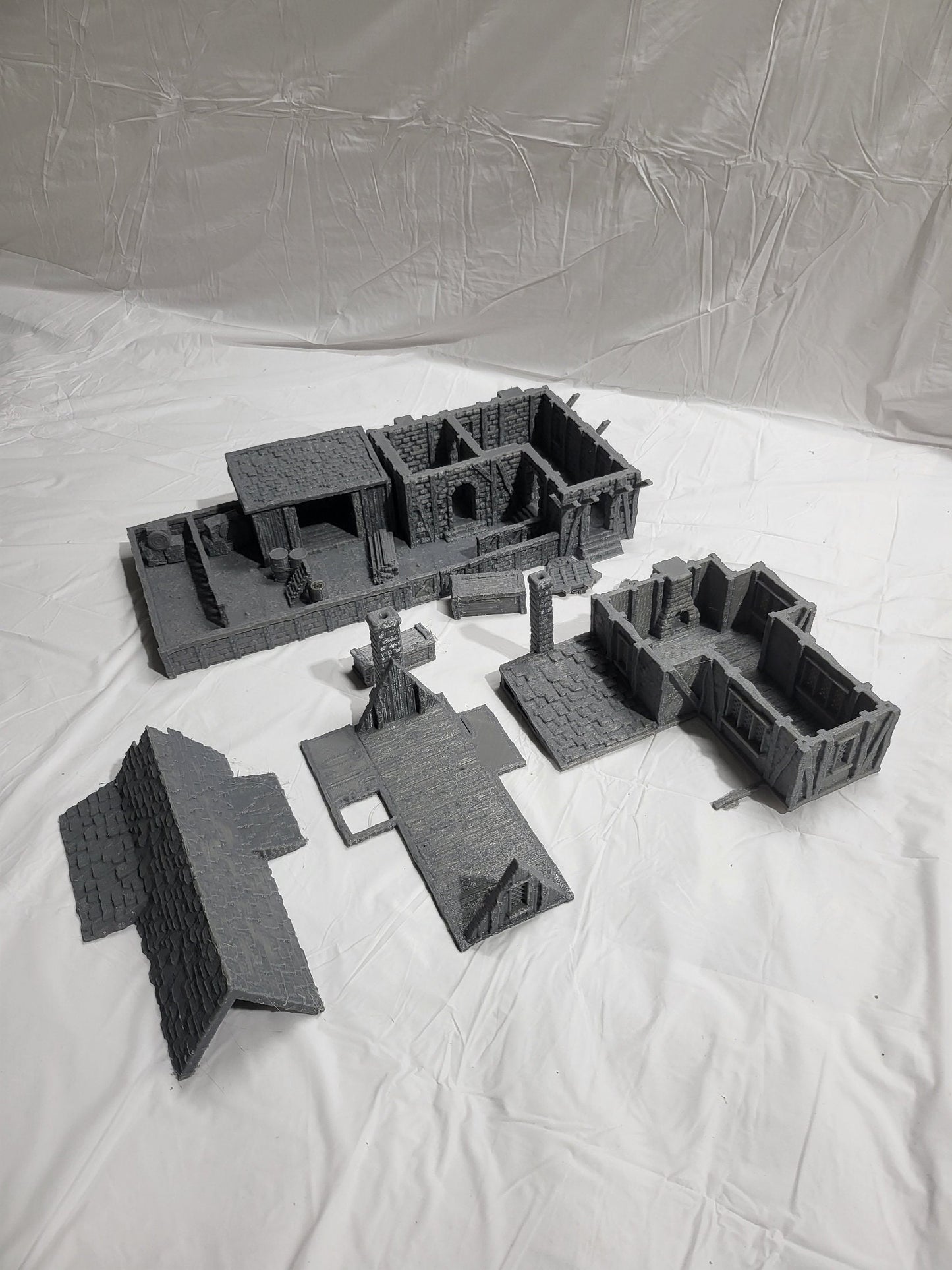 Archers Guild, Bow maker, Christmas, Castle Terrain, wargaming, Dungeons and Dragons, miniatures, 3D printed, Fantasy Inn, Fantasy Terrain, RPG Terrain, Age of Sigmar, Fantasy Village, Tabletop, Tabletop terrain, Tabletop RPG, Buildings,Archery