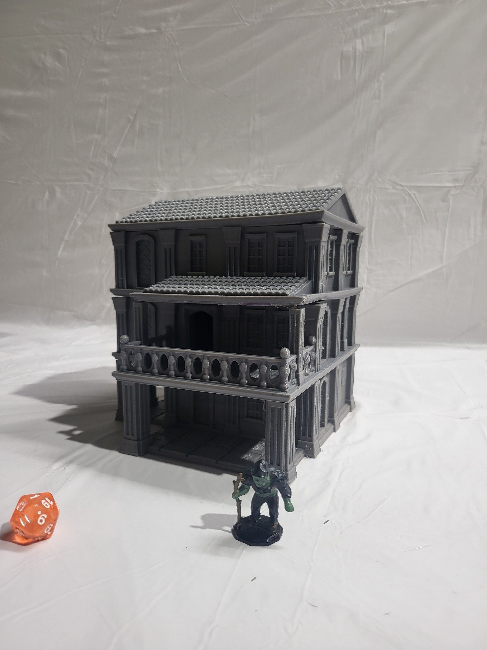 Salmystia, Brothel. Party House Terrain, Dungeons and Dragons, 28mm Terrain, Mid City Brothel