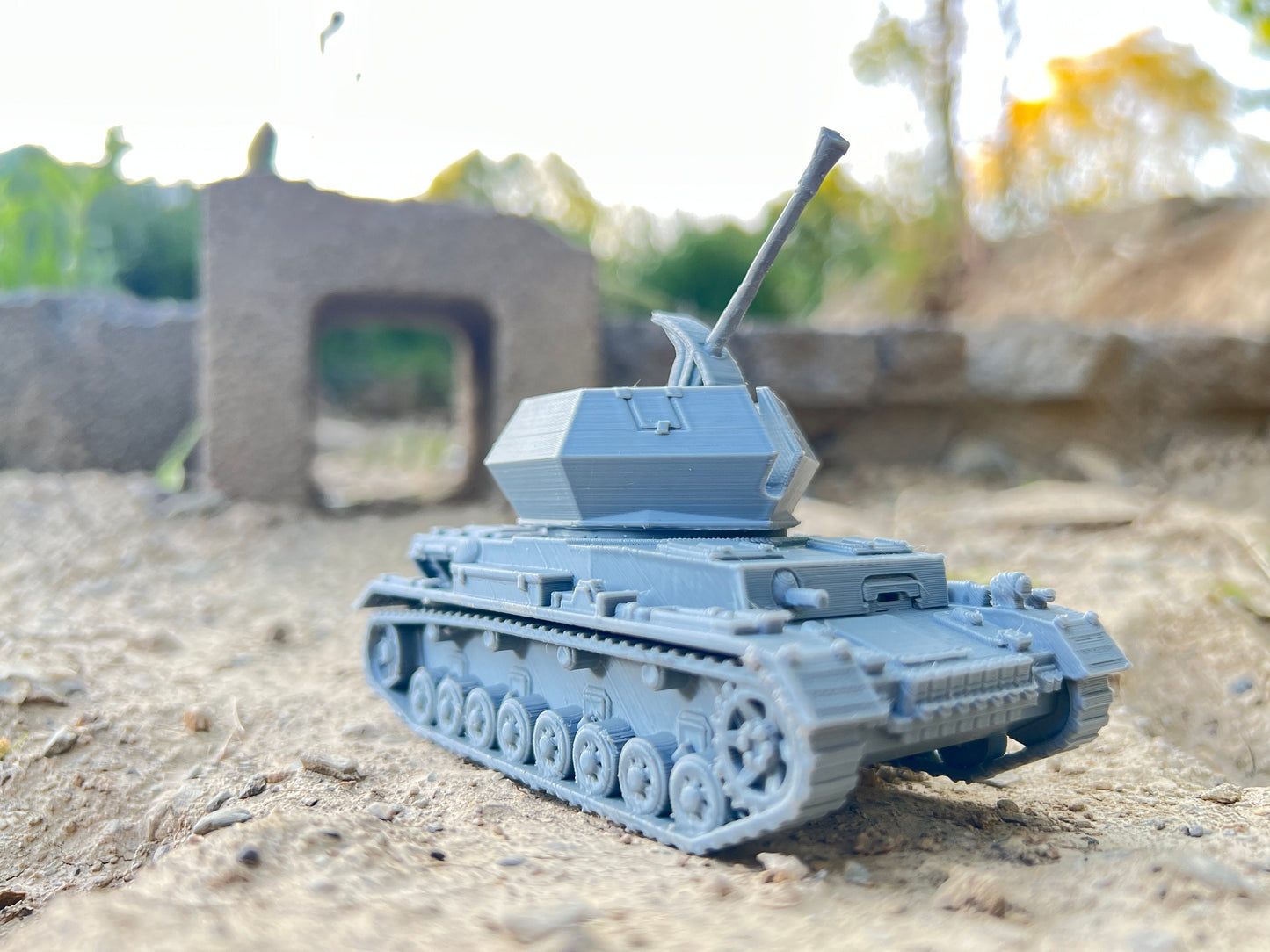 Ostwind, German, , Modern warfare, Tabletop terrain, WW2, WWII,