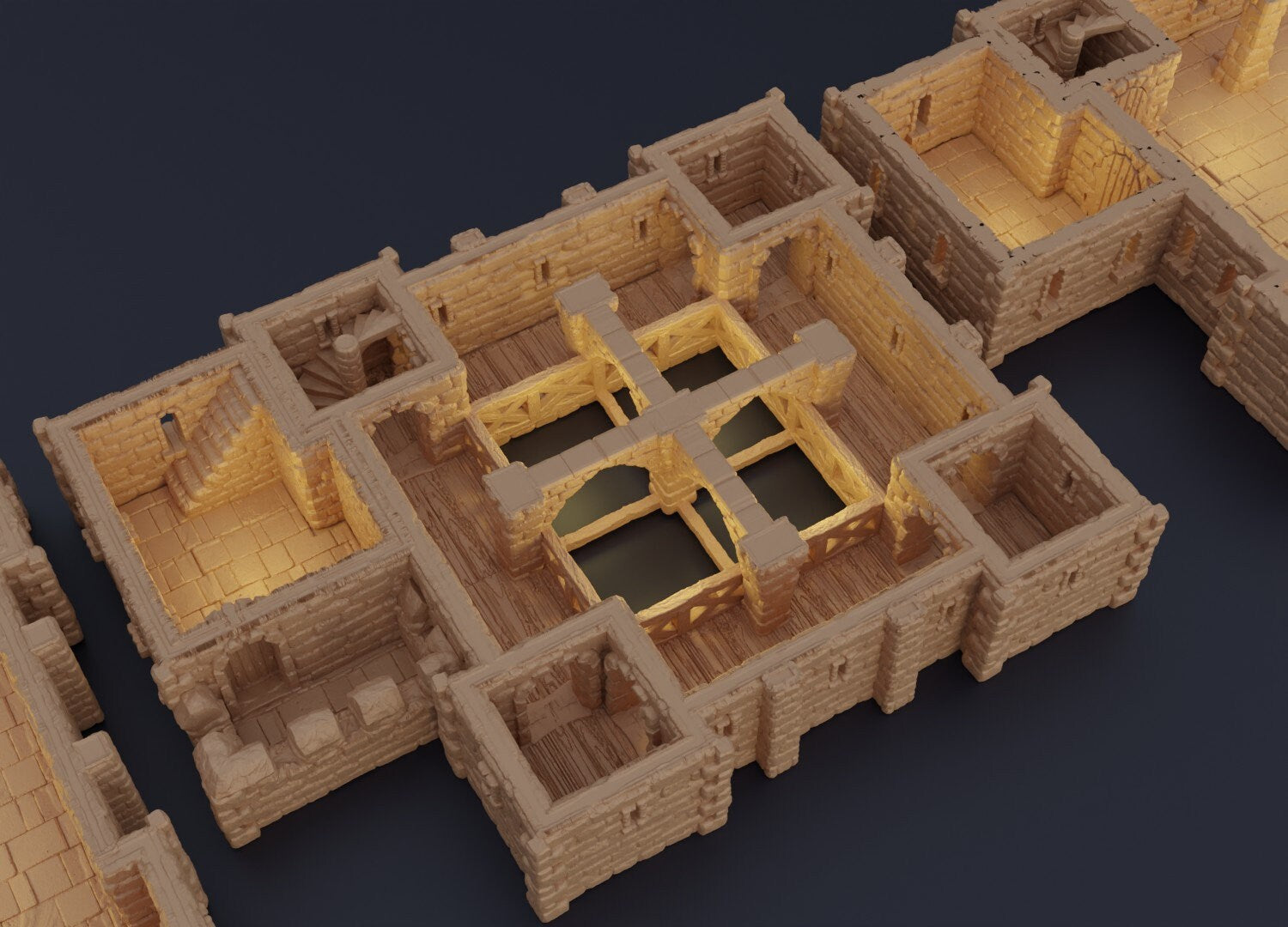 dnd terrain, Dungeons and Dragons, Dungeon Master, Bundle, board game, warhammer 40k, star wars, dnd dice, birthday gift, miniatures, role playing games, cyberpunk, Desert Terrain, Necromancer, City of the damned, Modheim