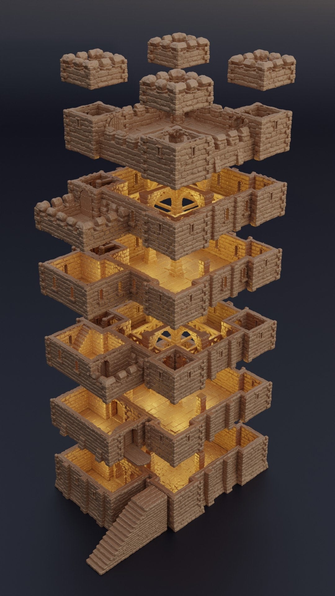 dnd terrain, Dungeons and Dragons, Dungeon Master, Bundle, board game, warhammer 40k, star wars, dnd dice, birthday gift, miniatures, role playing games, cyberpunk, Desert Terrain, Necromancer, City of the damned, Modheim