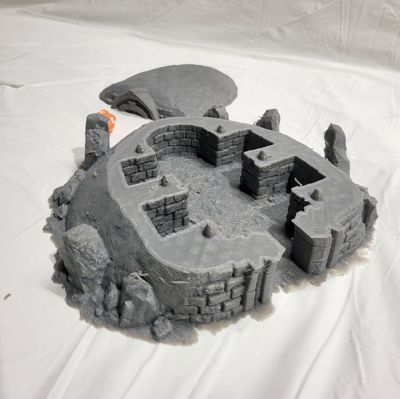 Wolds Barrow Village, Hobbit Burrows, Berrytyne Barrows, Burrows, Small Burrow Set, Dungeons and Dragons, Tabletop Terrain