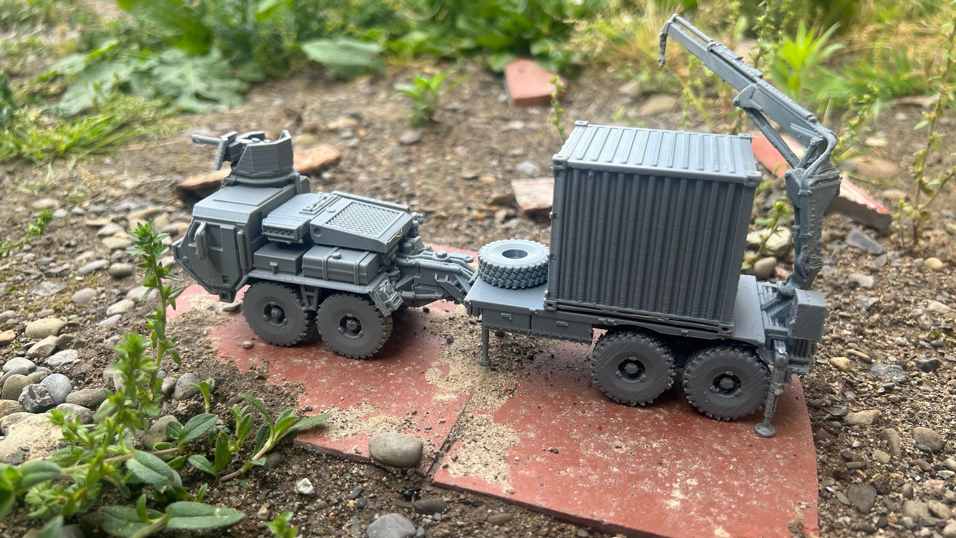 MK48 Dragon Wagon, truck, , Modern warfare, Tabletop terrain, WW2, Modern tank,