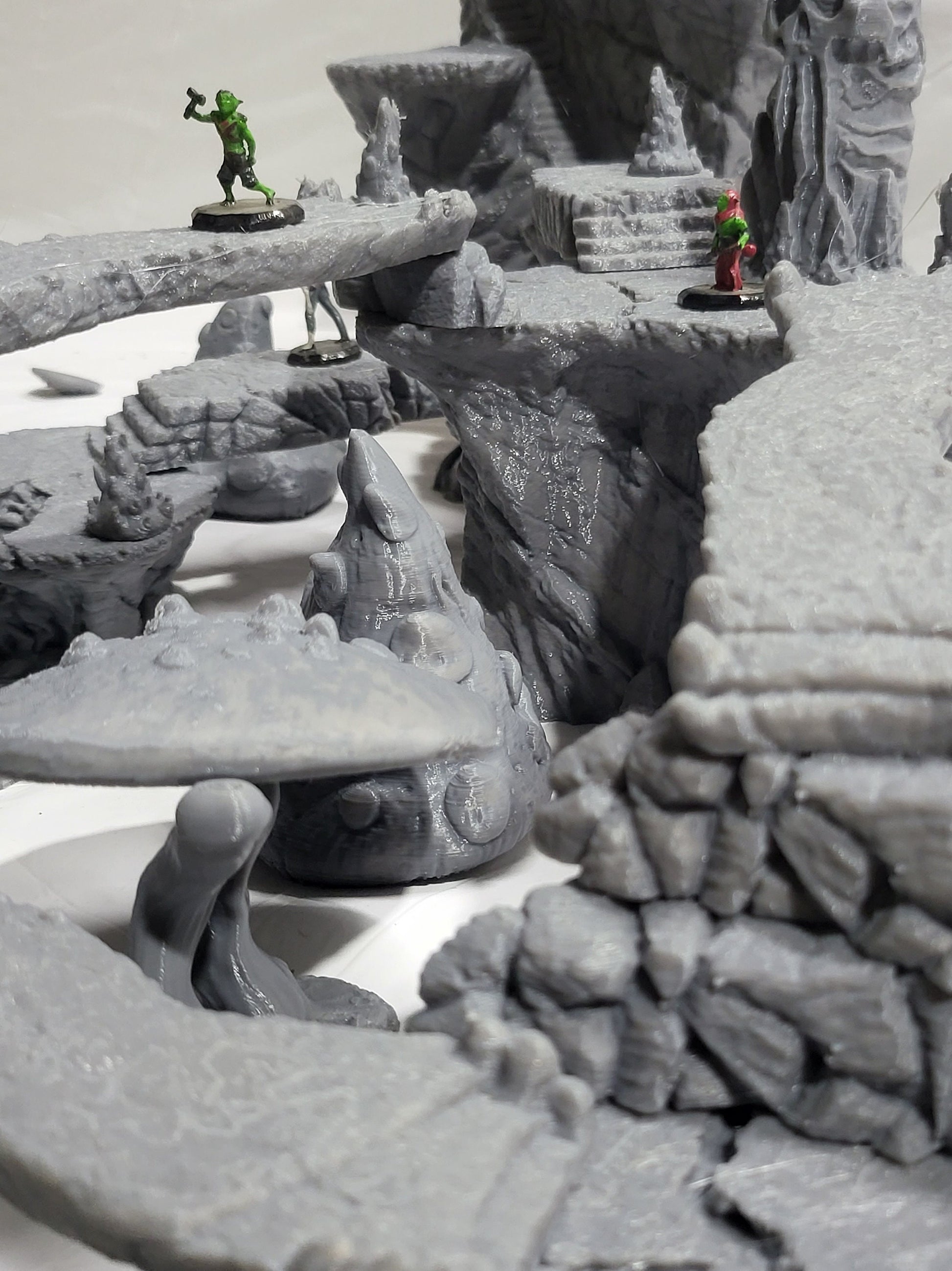 Plateau, Cliffs, dndterrain, terrain, mountains, mountain terrain, tabletop terrain, tabletop, dnd, dnd5e, crags, utopia,skulls, outcrops, mtn, cliff, shrooms, mushrooms,tabletop cliff, wargaming,adventure
