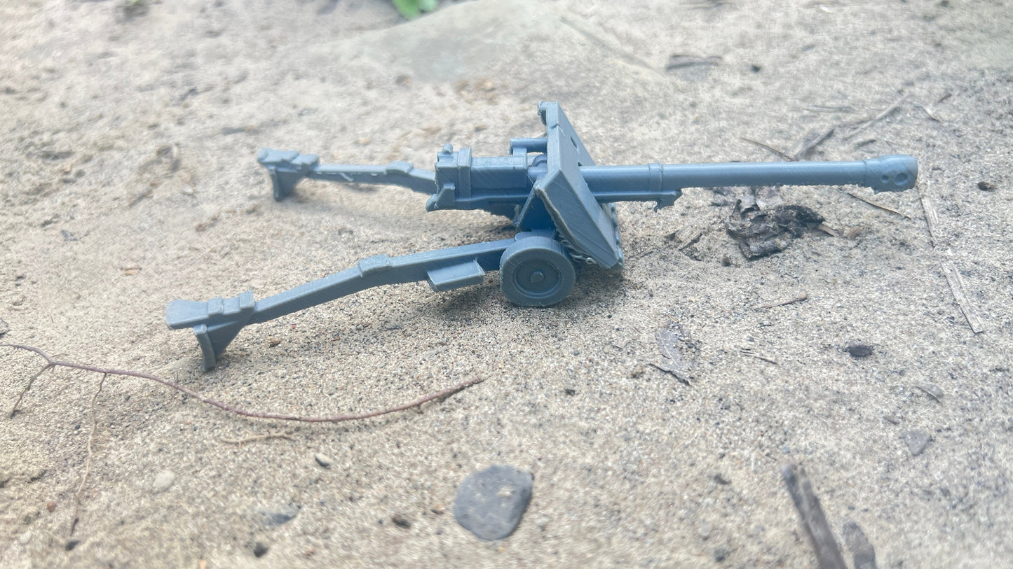 17pdr gun, World war 2, Post War gun, Italian AA, Anti air gun, tabletop gaming, tabletop terrain, warthunder