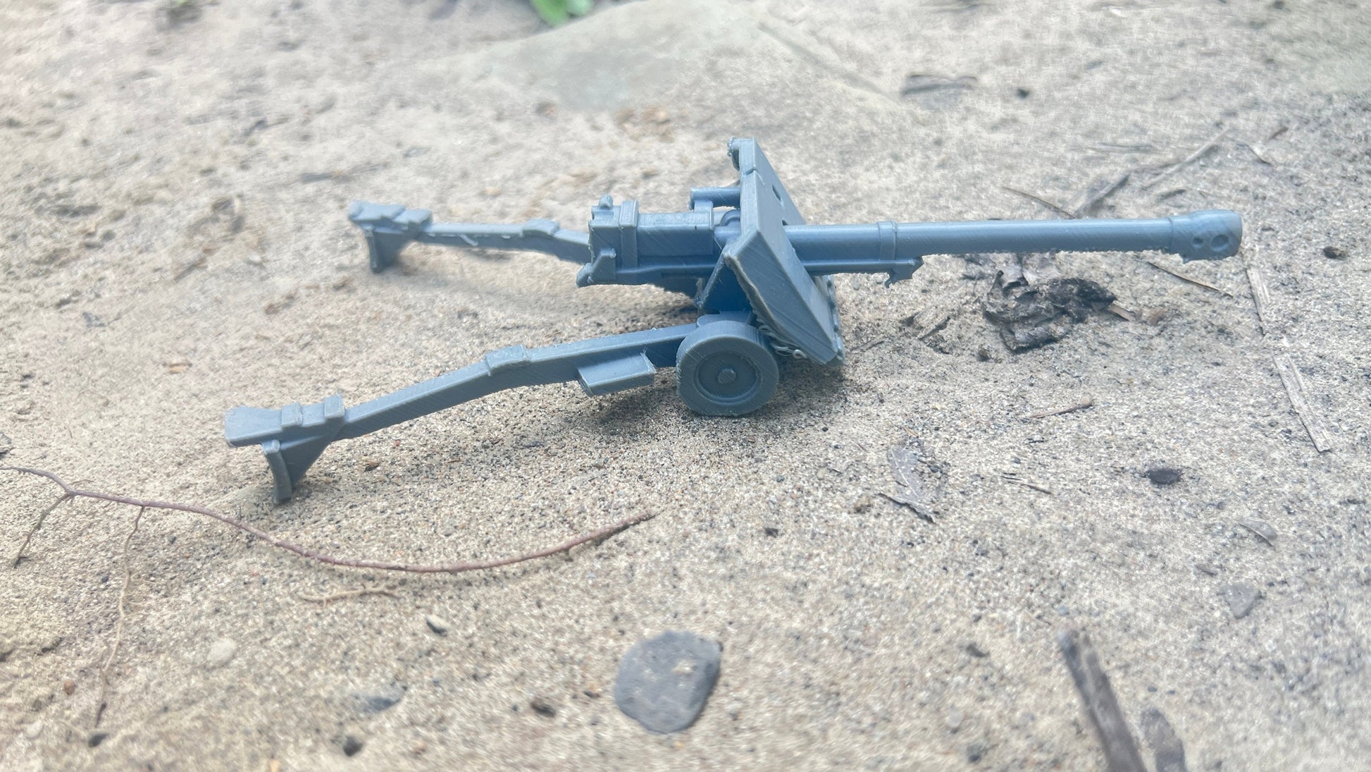 17pdr gun, World war 2, Post War gun, Italian AA, Anti air gun, tabletop gaming, tabletop terrain, warthunder
