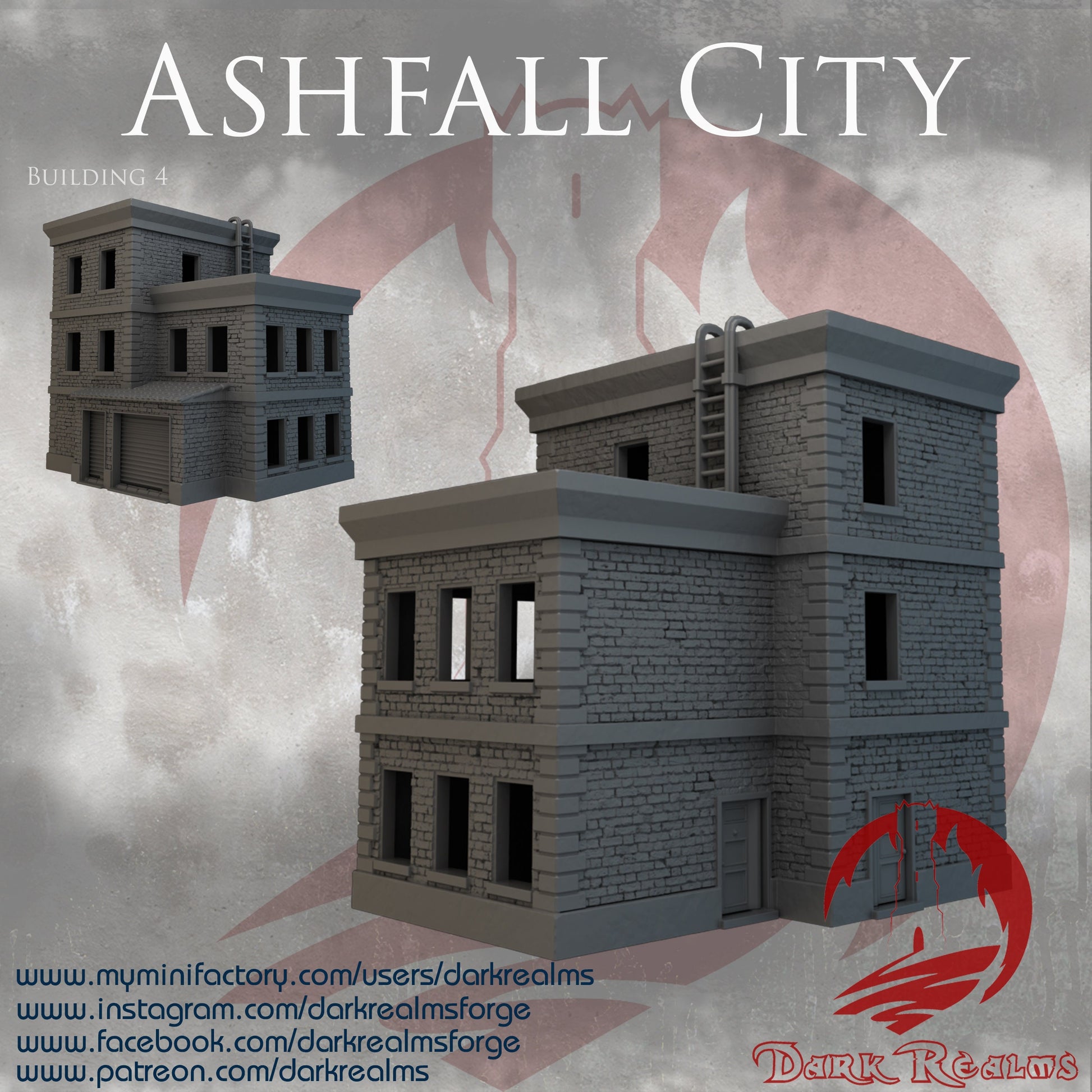 Ashfall City, Town House, city Terrain