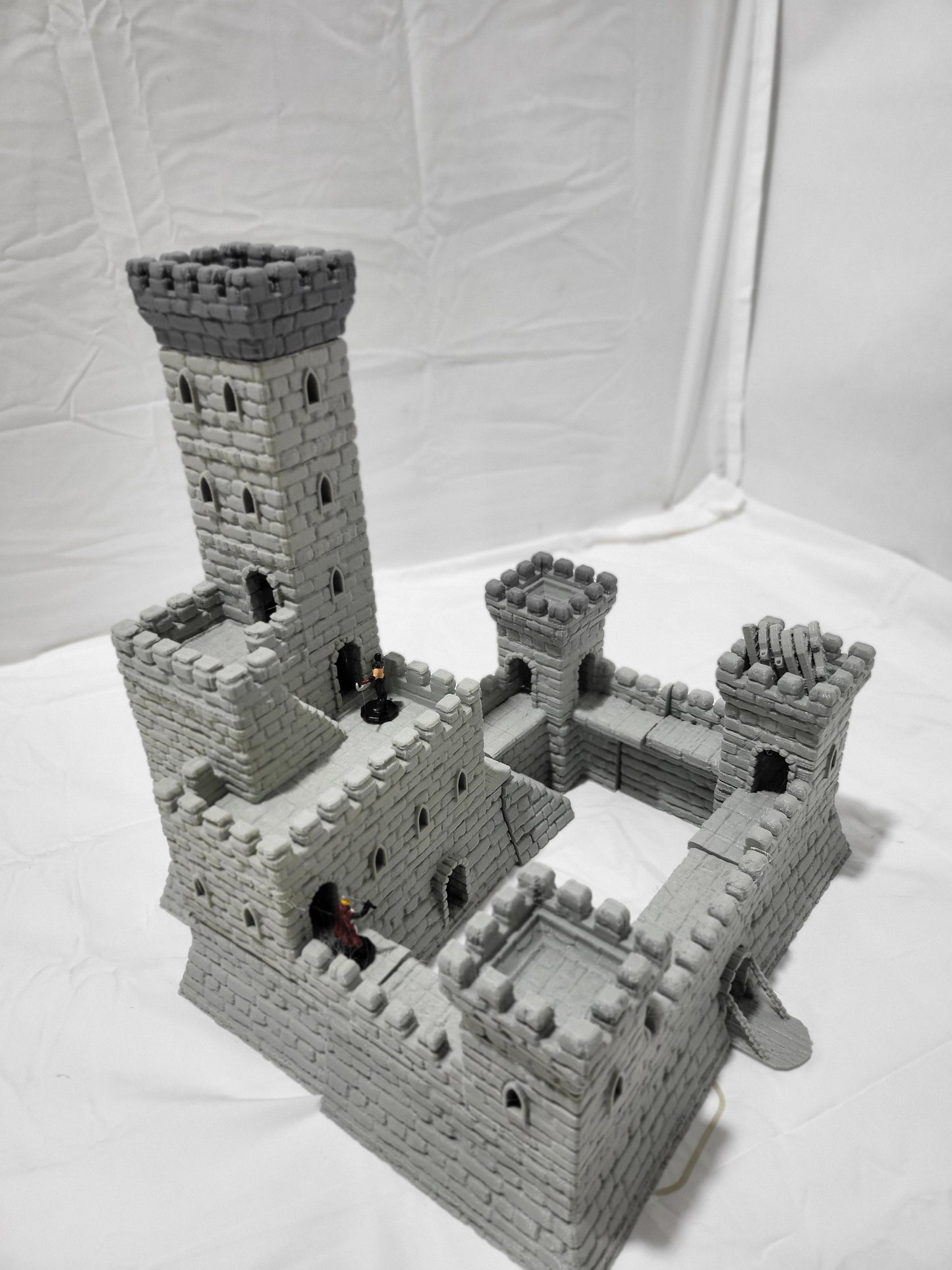 Island Castle, Castle, Fortress, Island Fort, Small Fort, Castle Clostra, Fort, Dungeons and Dragons, Castle Terrain, tabletop terrain, Tabletop Gaming, Wargaming, RPG, Terrain, Stockade, dnd building terrain, 28mm castle, dungeons and dragons gift