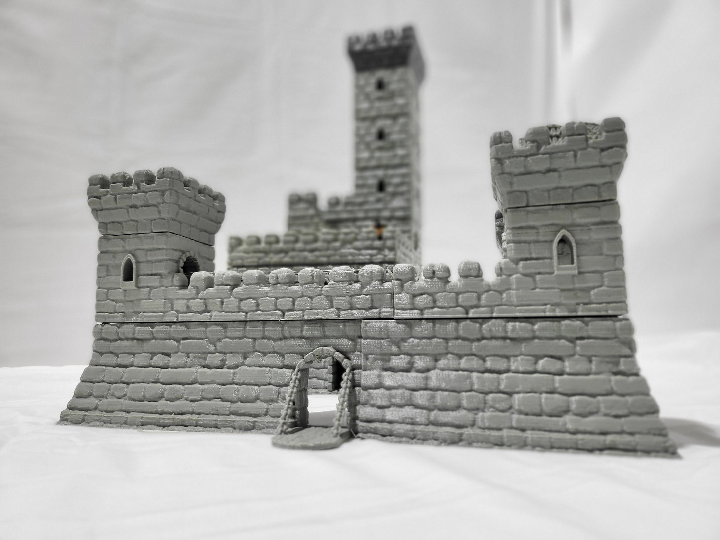 Island Castle, Castle, Fortress, Island Fort, Small Fort, Castle Clostra, Fort, Dungeons and Dragons, Castle Terrain, tabletop terrain, Tabletop Gaming, Wargaming, RPG, Terrain, Stockade, dnd building terrain, 28mm castle, dungeons and dragons gift