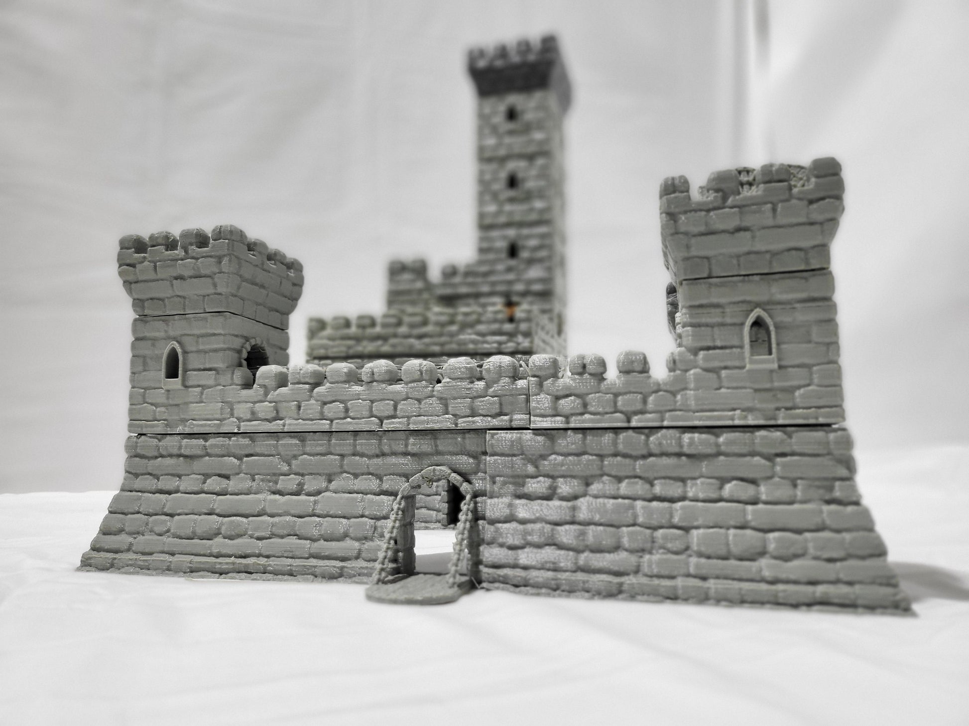 Island Castle, Castle, Fortress, Island Fort, Small Fort, Castle Clostra, Fort, Dungeons and Dragons, Castle Terrain, tabletop terrain, Tabletop Gaming, Wargaming, RPG, Terrain, Stockade, dnd building terrain, 28mm castle, dungeons and dragons gift