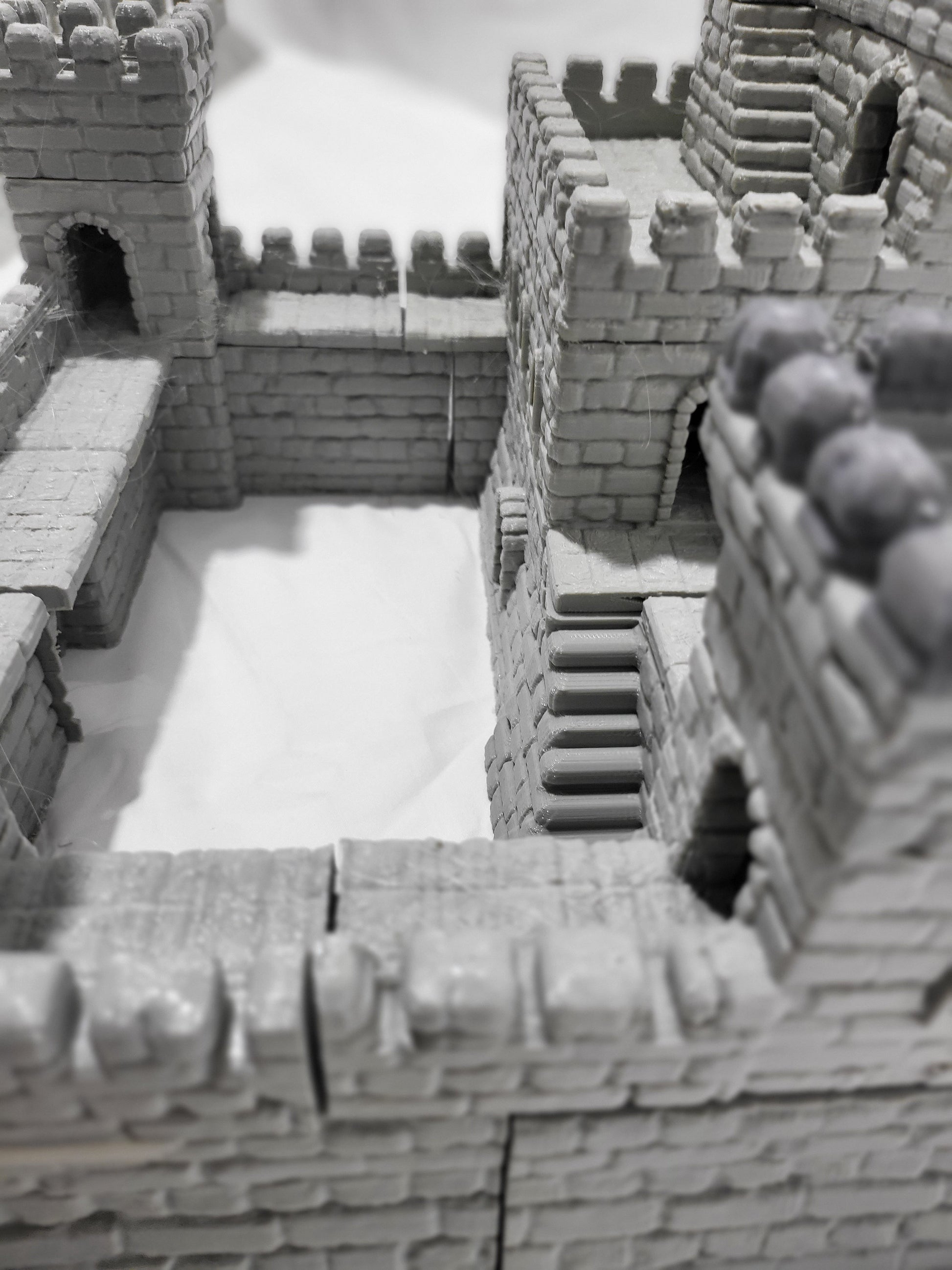 Island Castle, Castle, Fortress, Island Fort, Small Fort, Castle Clostra, Fort, Dungeons and Dragons, Castle Terrain, tabletop terrain, Tabletop Gaming, Wargaming, RPG, Terrain, Stockade, dnd building terrain, 28mm castle, dungeons and dragons gift