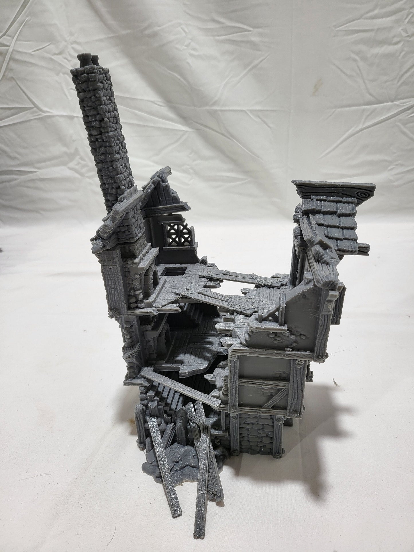 Ruins, Barenfall, Ruin terrain, War Terrain, Dark Realms, Tower, Tower Ruins, Arkenfel, Tower or Sorrow, Warhammer, Dungeons and Dragons, Warhammer Terrain, gift, Terrain Gift, 28mm terrain, Tabletop Terrain