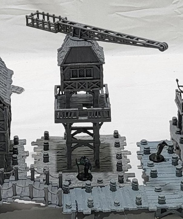 DnD Miniature, 40k Terrain,Train Terrain,Tabletop Town,Tabletop Game,Dnd Table,DND Terrain,DND Miniatures,gaming terrain,28mm Terrain,Briarwood,inn,tavern