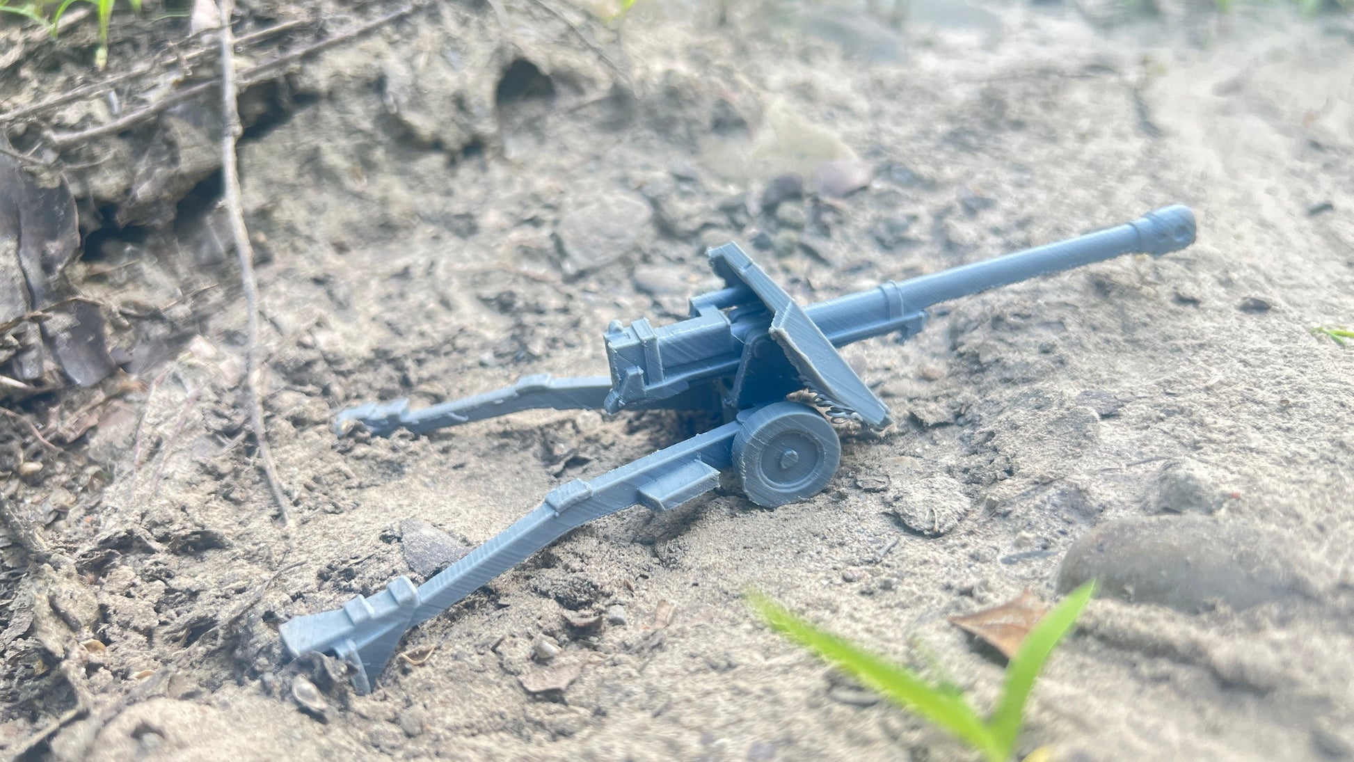 17pdr gun, World war 2, Post War gun, Italian AA, Anti air gun, tabletop gaming, tabletop terrain, warthunder