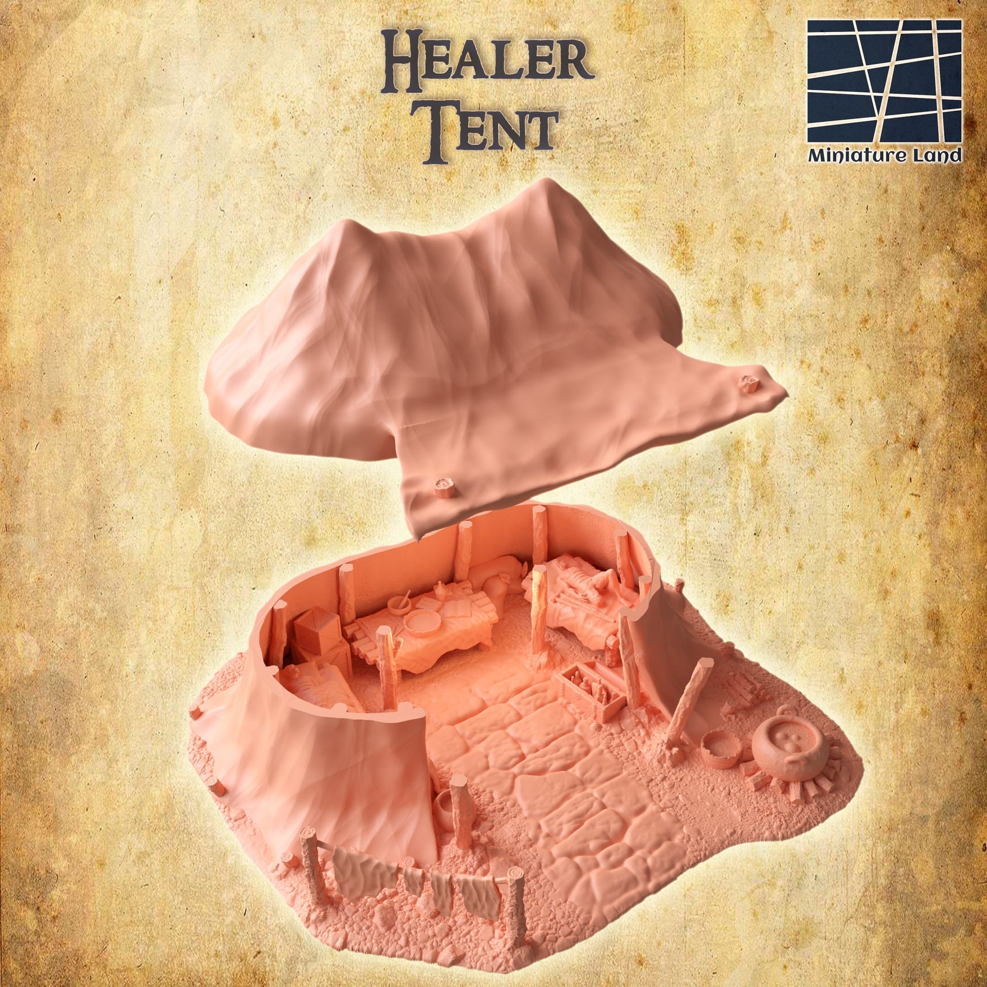 Healer Tent, Healer, Cleric Tent