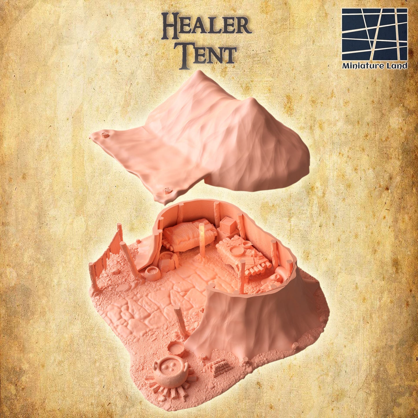 Healer Tent, Healer, Cleric Tent