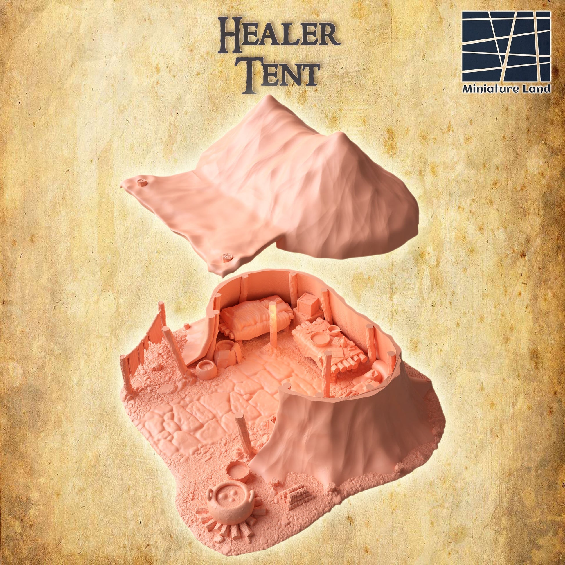 Healer Tent, Healer, Cleric Tent