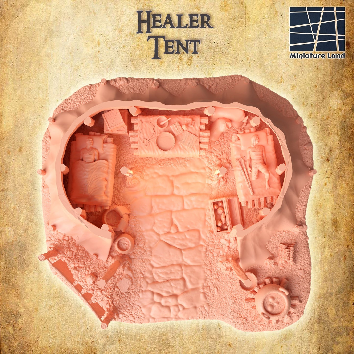 Healer Tent, Healer, Cleric Tent