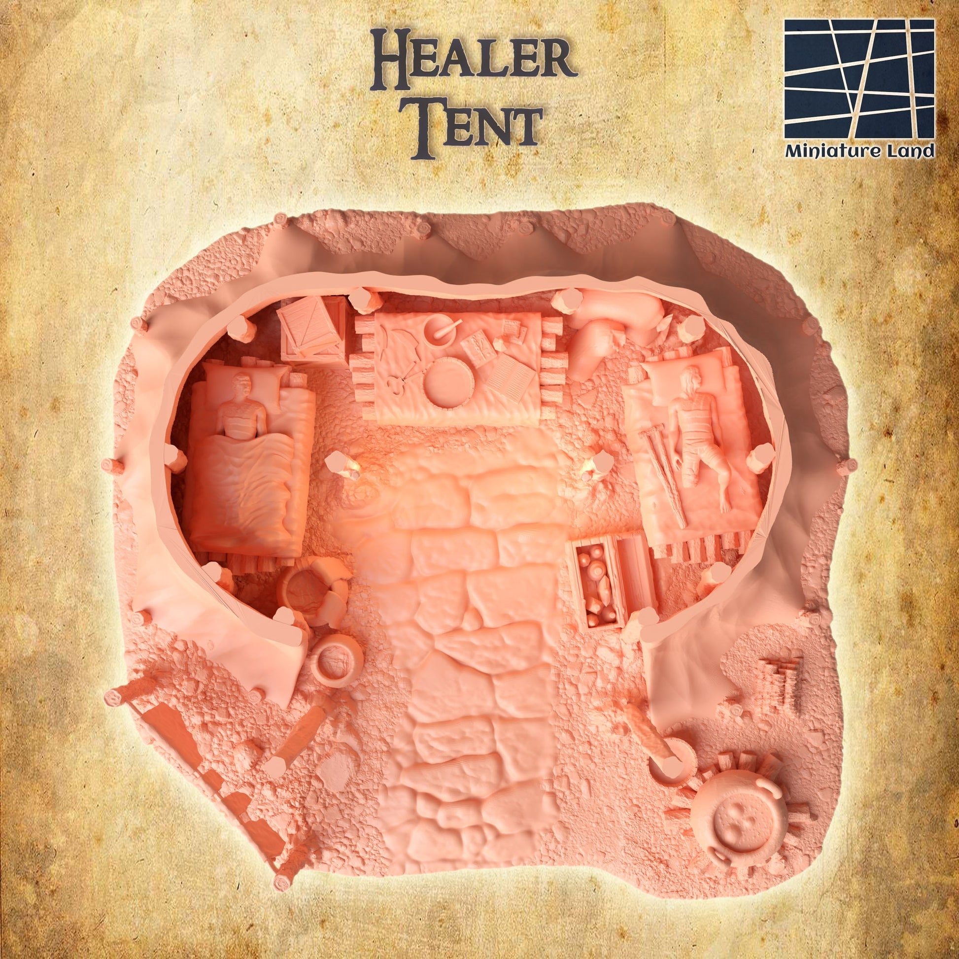 Healer Tent, Healer, Cleric Tent