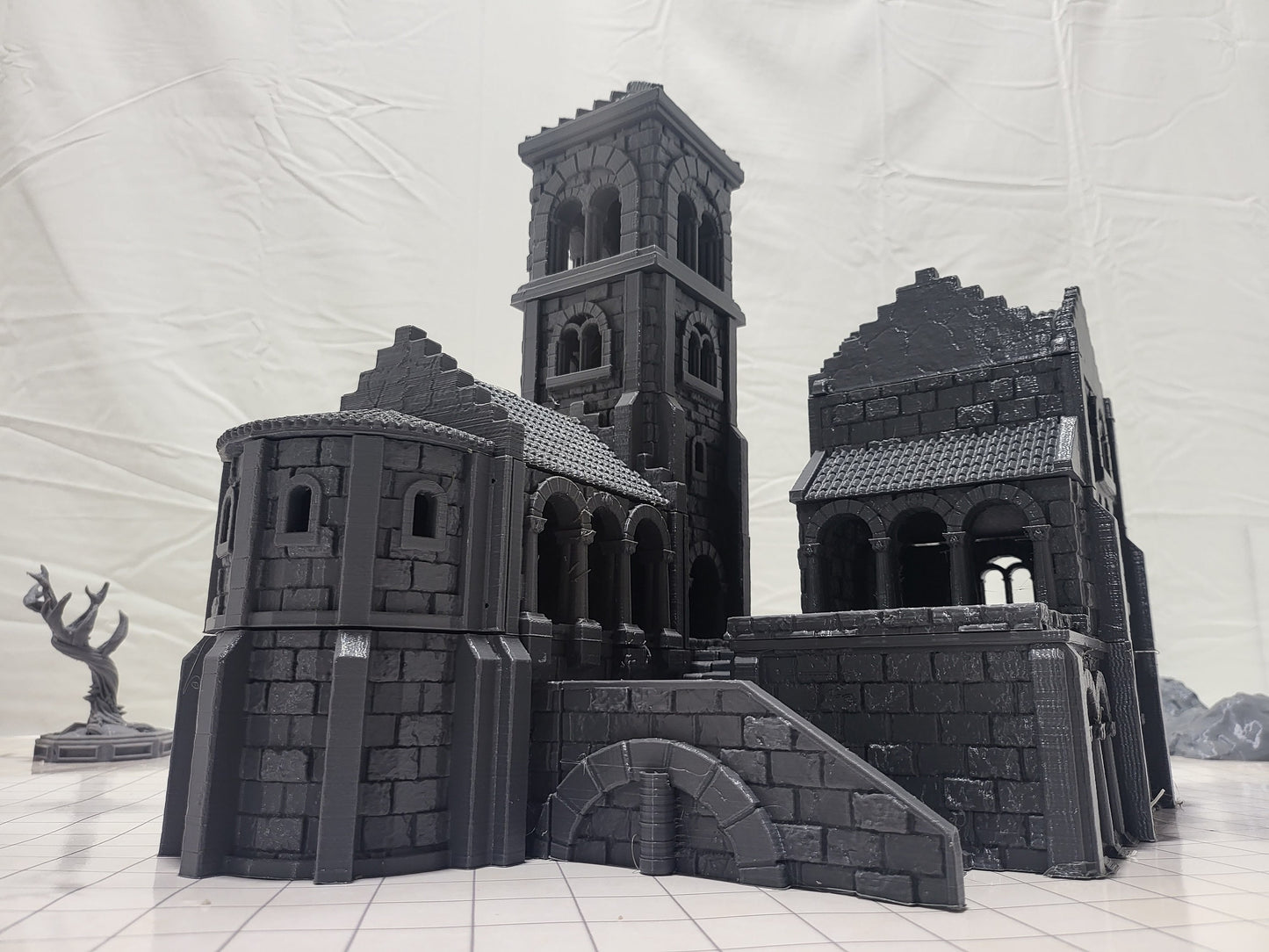 Dark Realms, Tower, Harbor Tower, Harbor, Tower of Sorrow, Warhammer, Dungeons and Dragons, Warhammer Terrain, gift, Terrain Gift, 28mm terrain, Tabletop Terrain, Sea Tower, sea Fort, Fort, Tower Fort, Harbor Fort, Defense