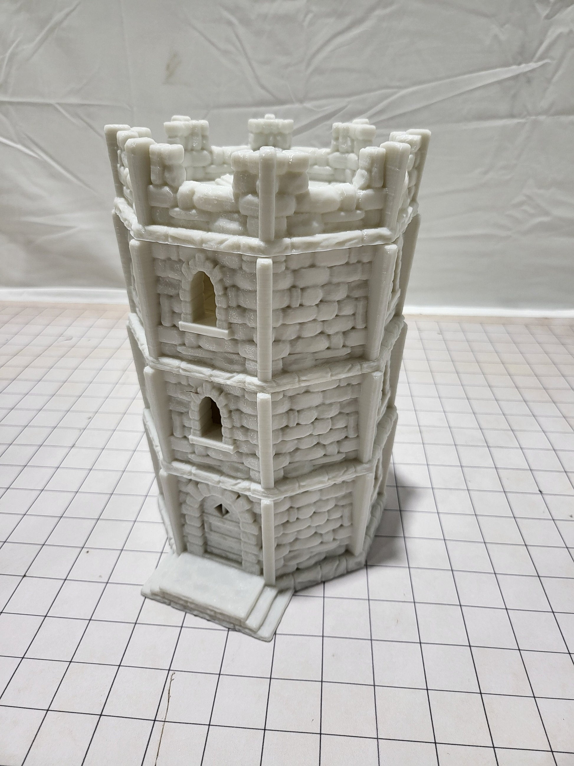 DnD Miniature, 40k Terrain, Train Terrain, Tabletop Town, Tabletop Game, Dnd Table, DND Terrain, DND Miniatures, gaming terrain, 28mm Castle, 28mm Terrain, warhammer, time keeper