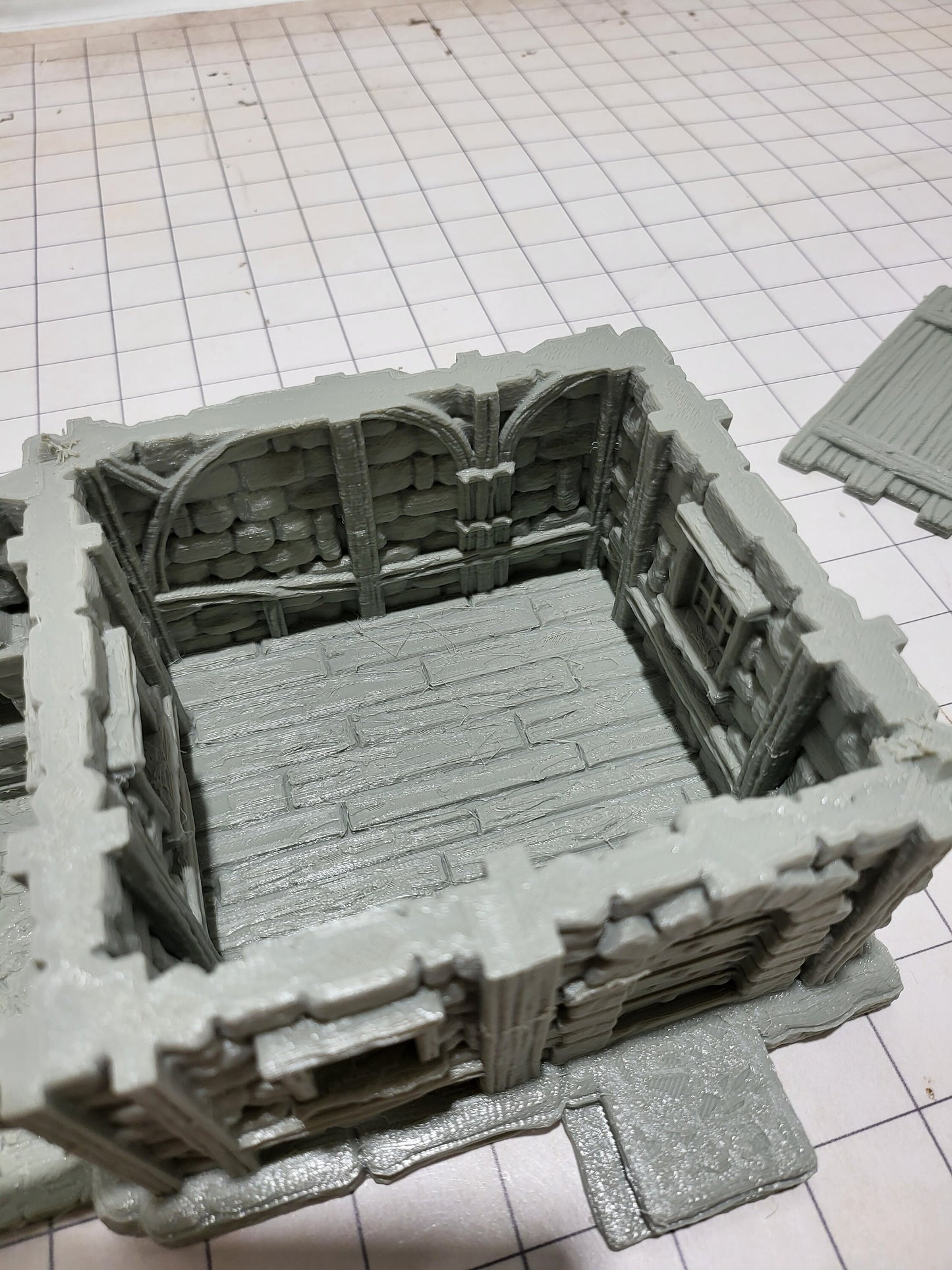 DnD Miniature, 40k Terrain, Train Terrain, Tabletop Town, Tabletop Game, Dnd Table, DND Terrain, DND Miniatures, gaming terrain, 28mm Castle, 28mm Terrain, warhammer, time keeper