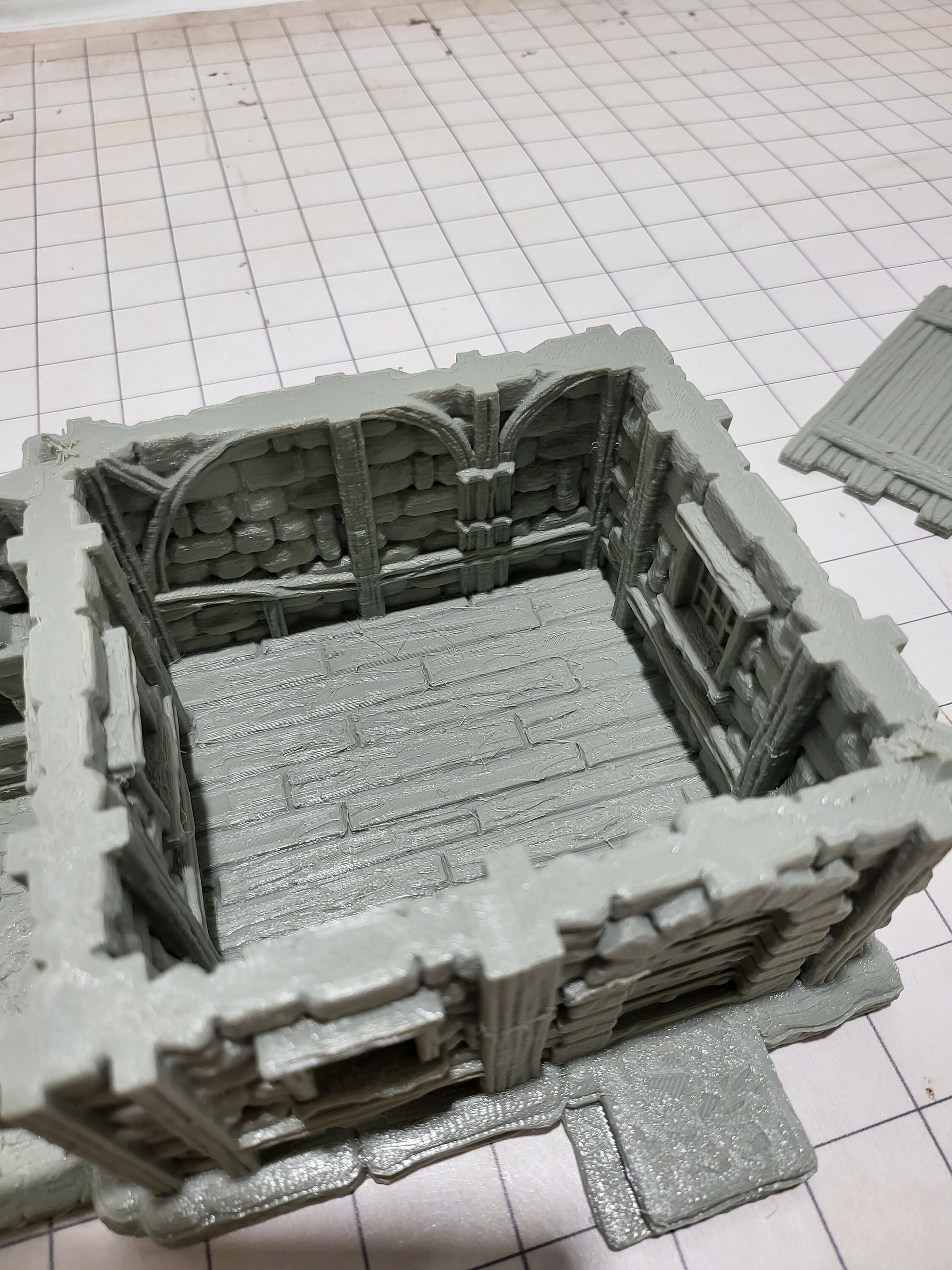 DnD Miniature, 40k Terrain, Train Terrain, Tabletop Town, Tabletop Game, Dnd Table, DND Terrain, DND Miniatures, gaming terrain, 28mm Castle, 28mm Terrain, warhammer, time keeper