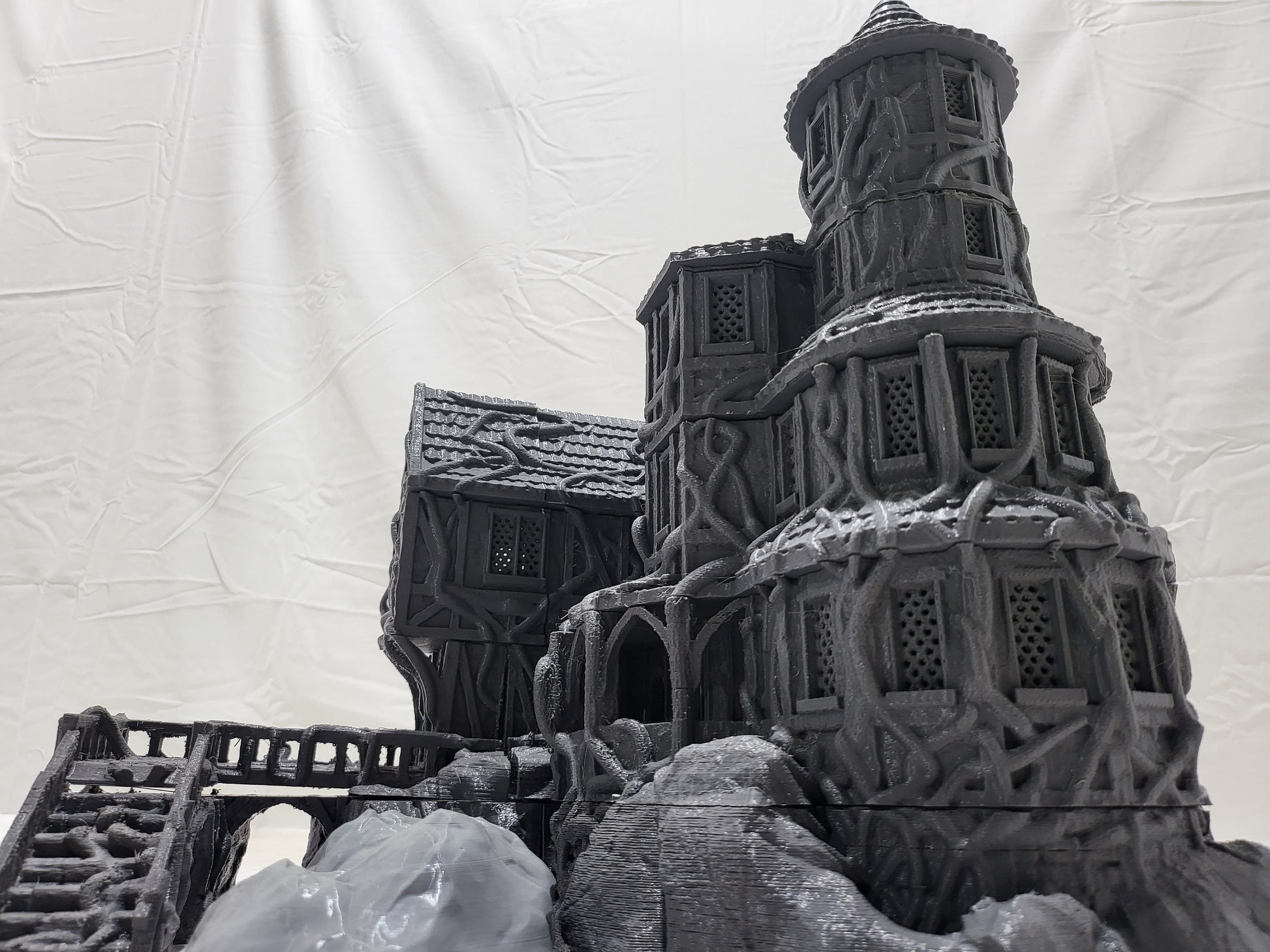 Cultist Manor, Forgotten Manor, Secluded Manor, Dungeons and Dragons, Lunatic Hideout, Chaotic terrain