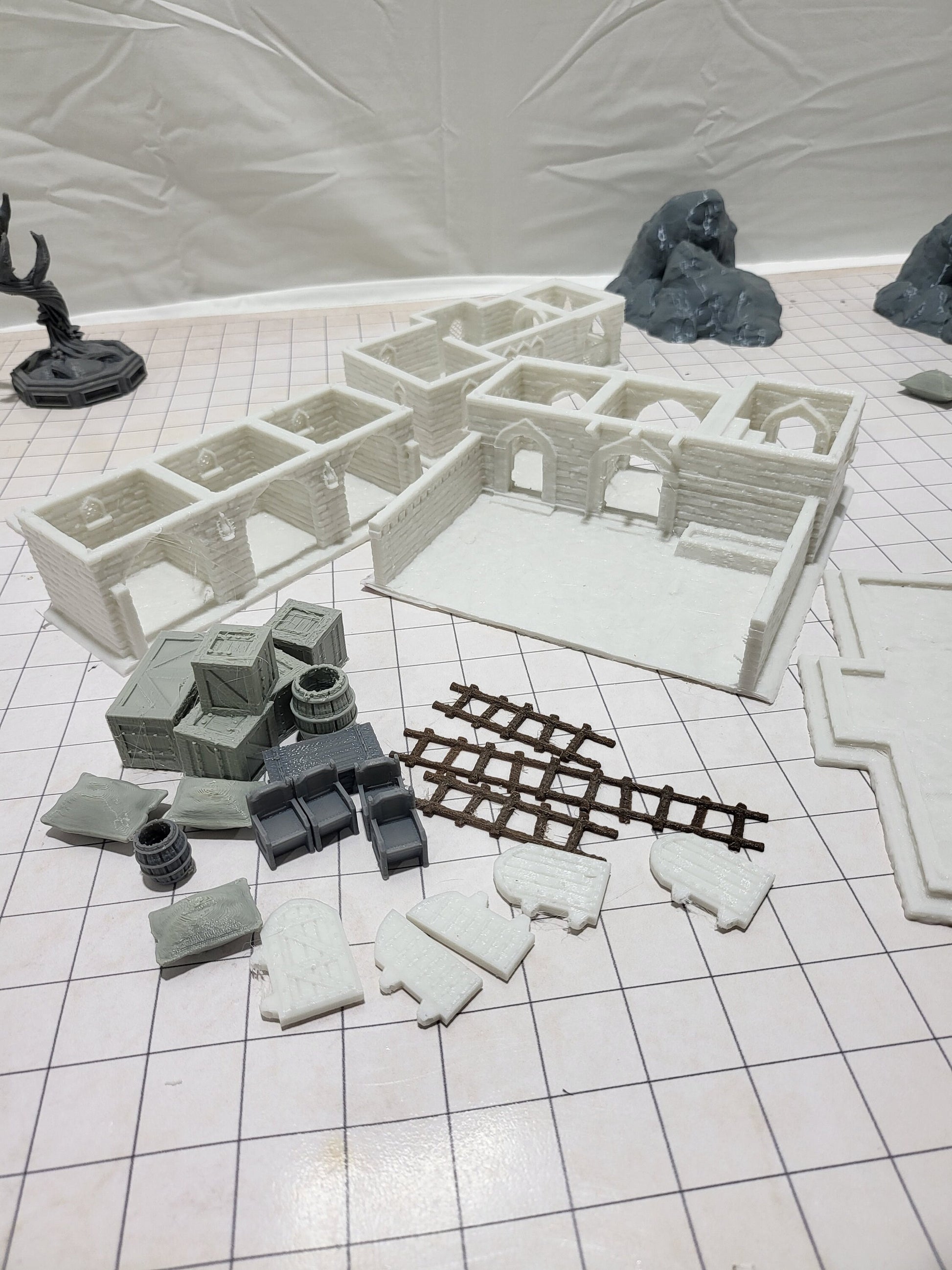 Desert Manor, Arabian Manor, Desert terrain, dungeons and dragons