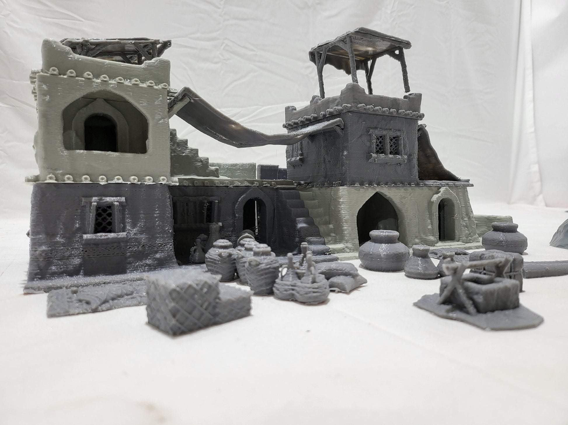 Desert Inn, Desert Trade Post, general store, store. trading post, Desert Mine, Ruins, Desert terrain, Wargaming, RPG Terrain, Gaming, church, worship, mountain, Wargame, Tabletop terrain, Tabletop, town, village, dungeons and dragons, terrain