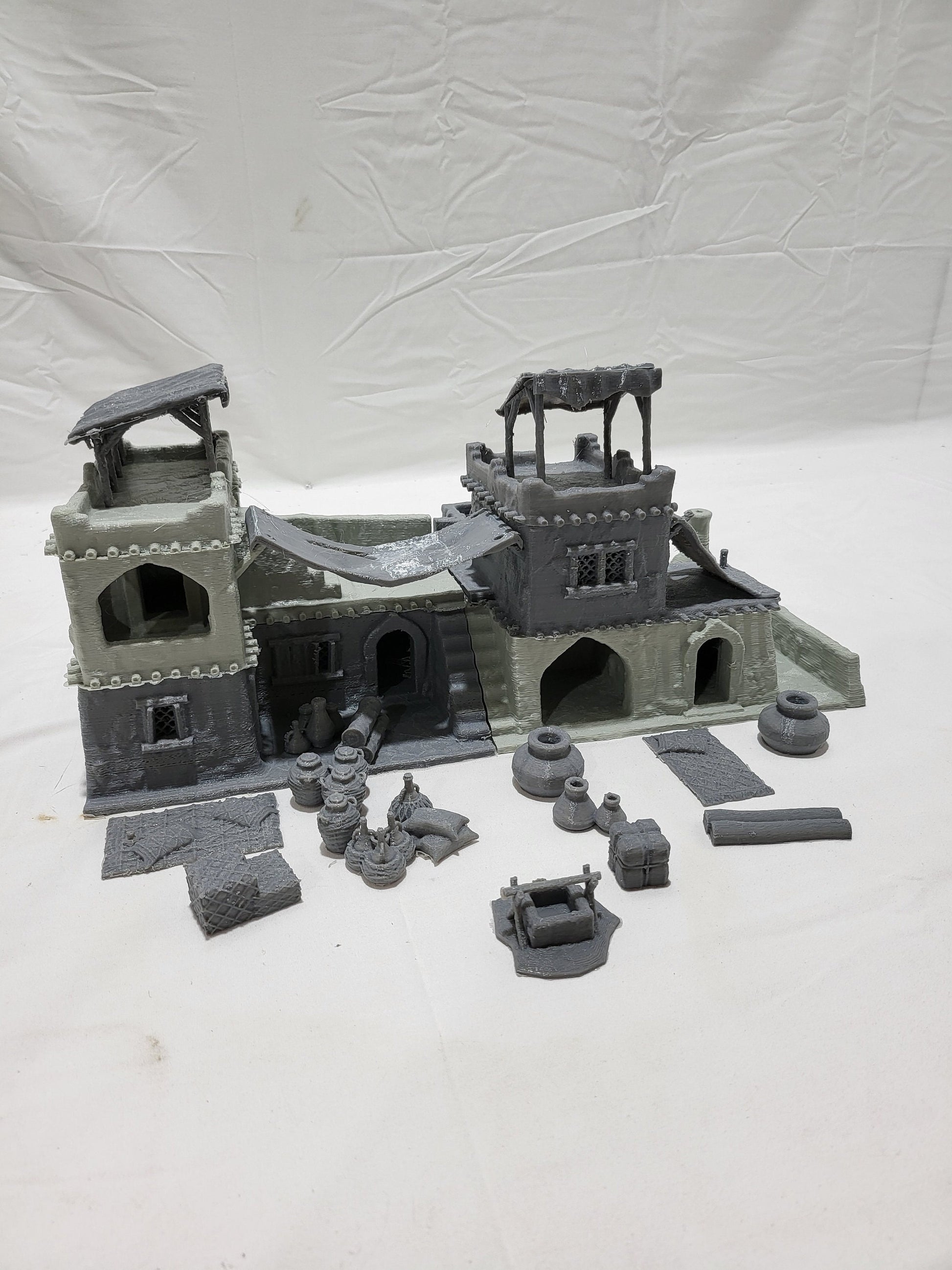 Desert Inn, Desert Trade Post, general store, store. trading post, Desert Mine, Ruins, Desert terrain, Wargaming, RPG Terrain, Gaming, church, worship, mountain, Wargame, Tabletop terrain, Tabletop, town, village, dungeons and dragons, terrain