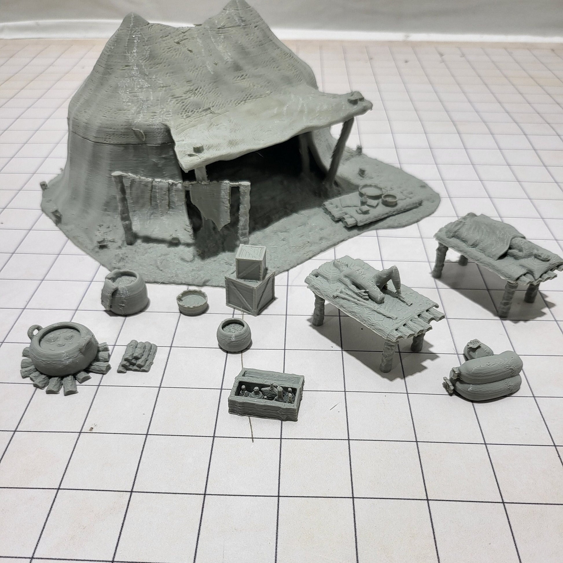 Healer Tent, Healer, Cleric Tent