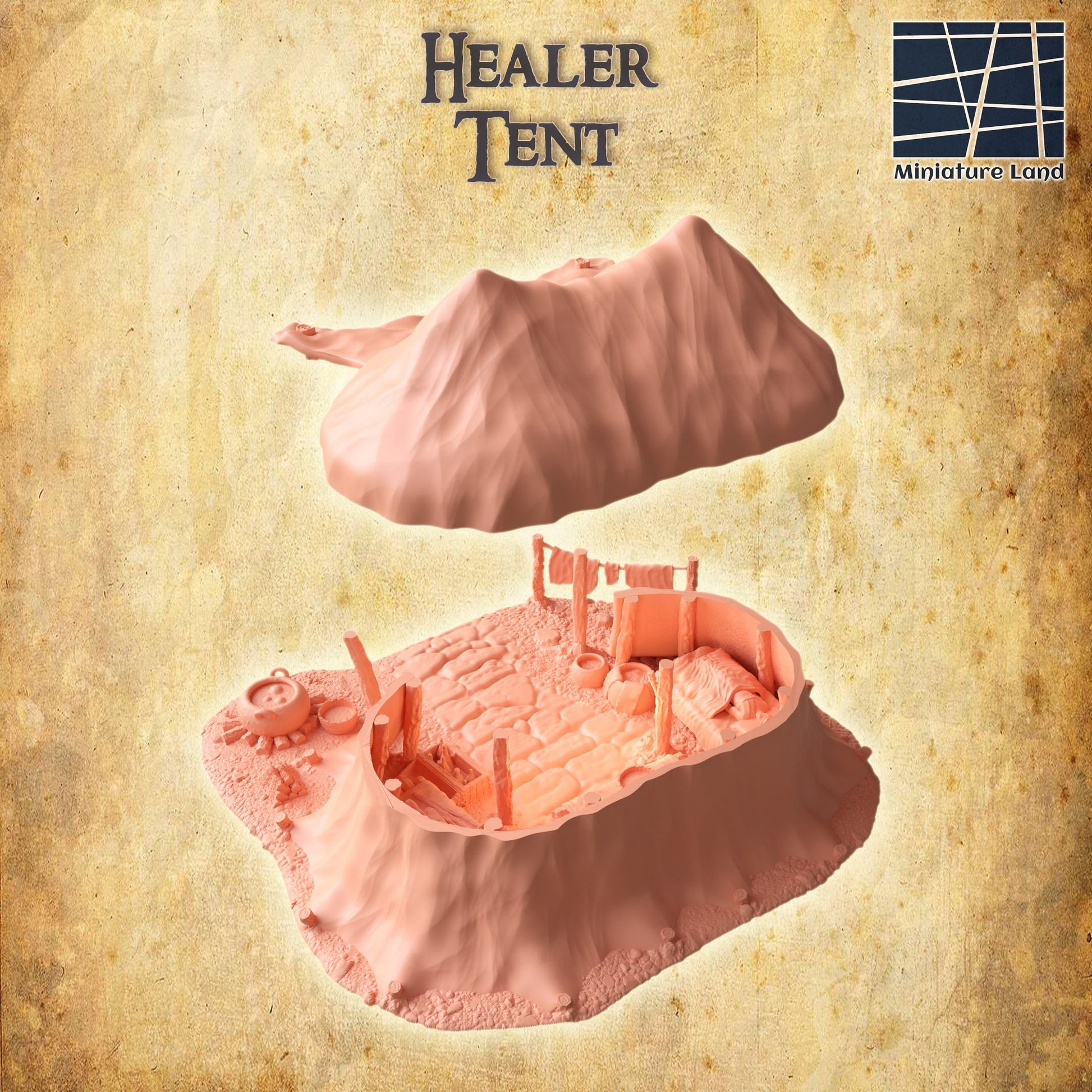 Healer Tent, Healer, Cleric Tent