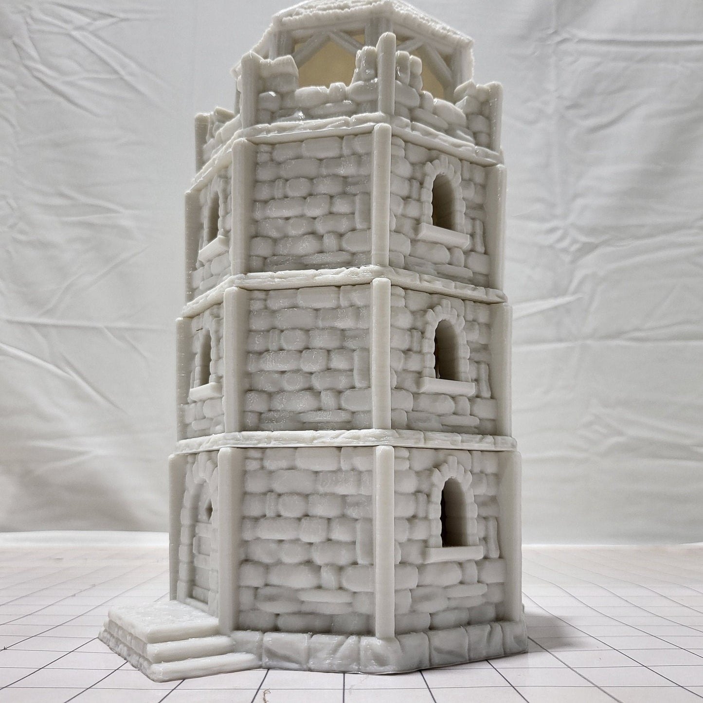 DnD Miniature, 40k Terrain, Train Terrain, Tabletop Town, Tabletop Game, Dnd Table, DND Terrain, DND Miniatures, gaming terrain, 28mm Castle, 28mm Terrain, warhammer, time keeper