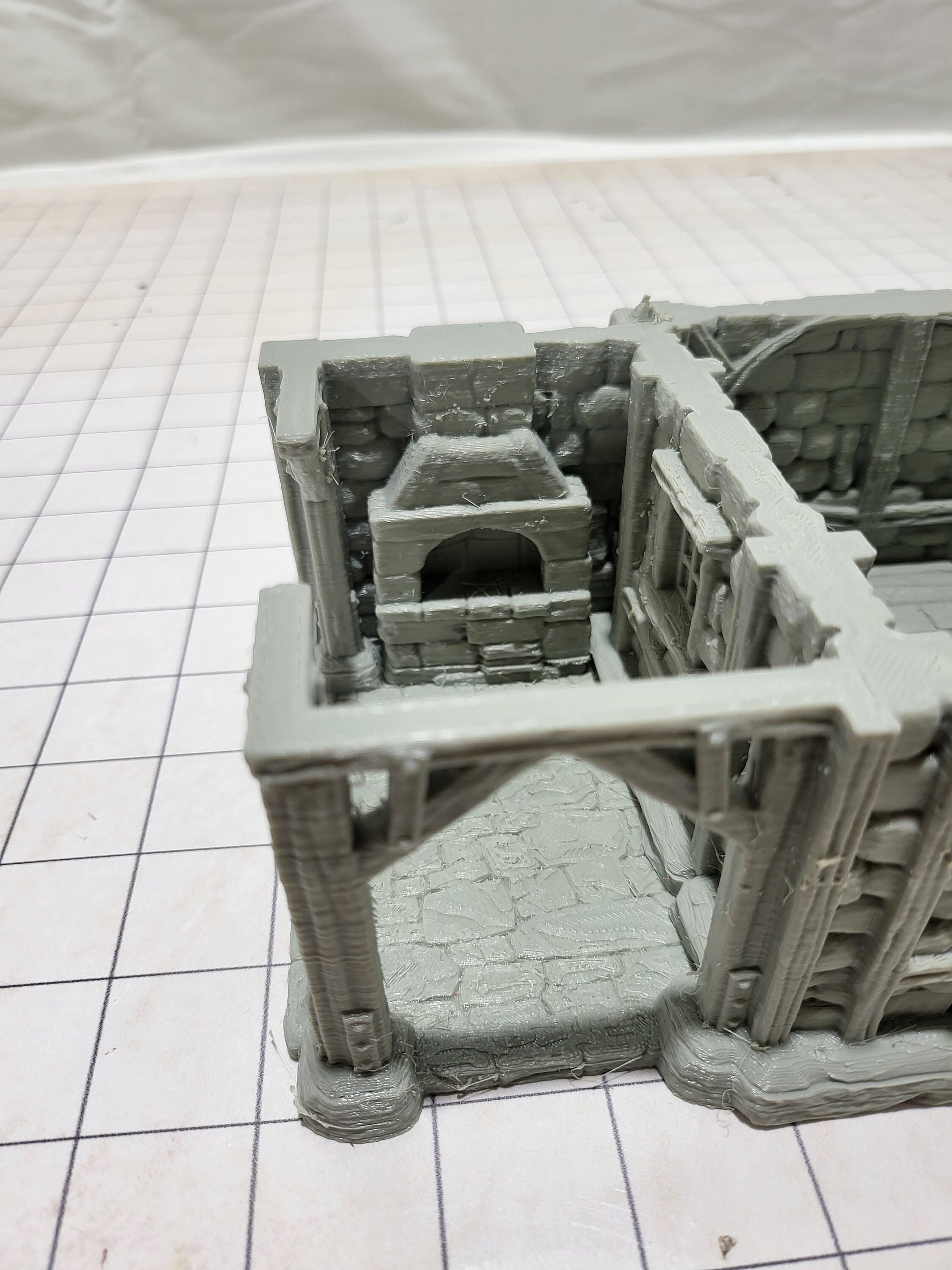 DnD Miniature, 40k Terrain, Train Terrain, Tabletop Town, Tabletop Game, Dnd Table, DND Terrain, DND Miniatures, gaming terrain, 28mm Castle, 28mm Terrain, warhammer, time keeper