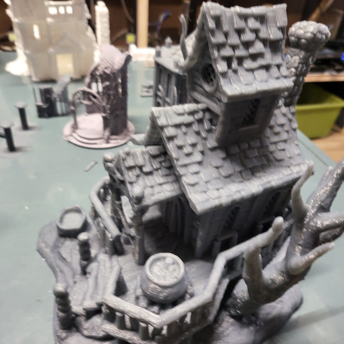 Witch Hut, Witch house, witch lair, Sorceress, Dungeons and Dragons, Magic Terrain, Magic, Witch, House, Tabletop, woods, 28mm, Witches