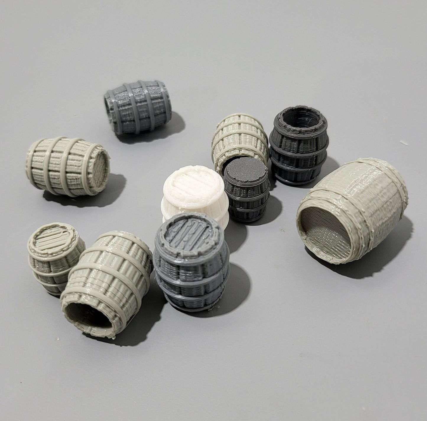 Mixed Barrel Set, 10 Mixed size Barrels