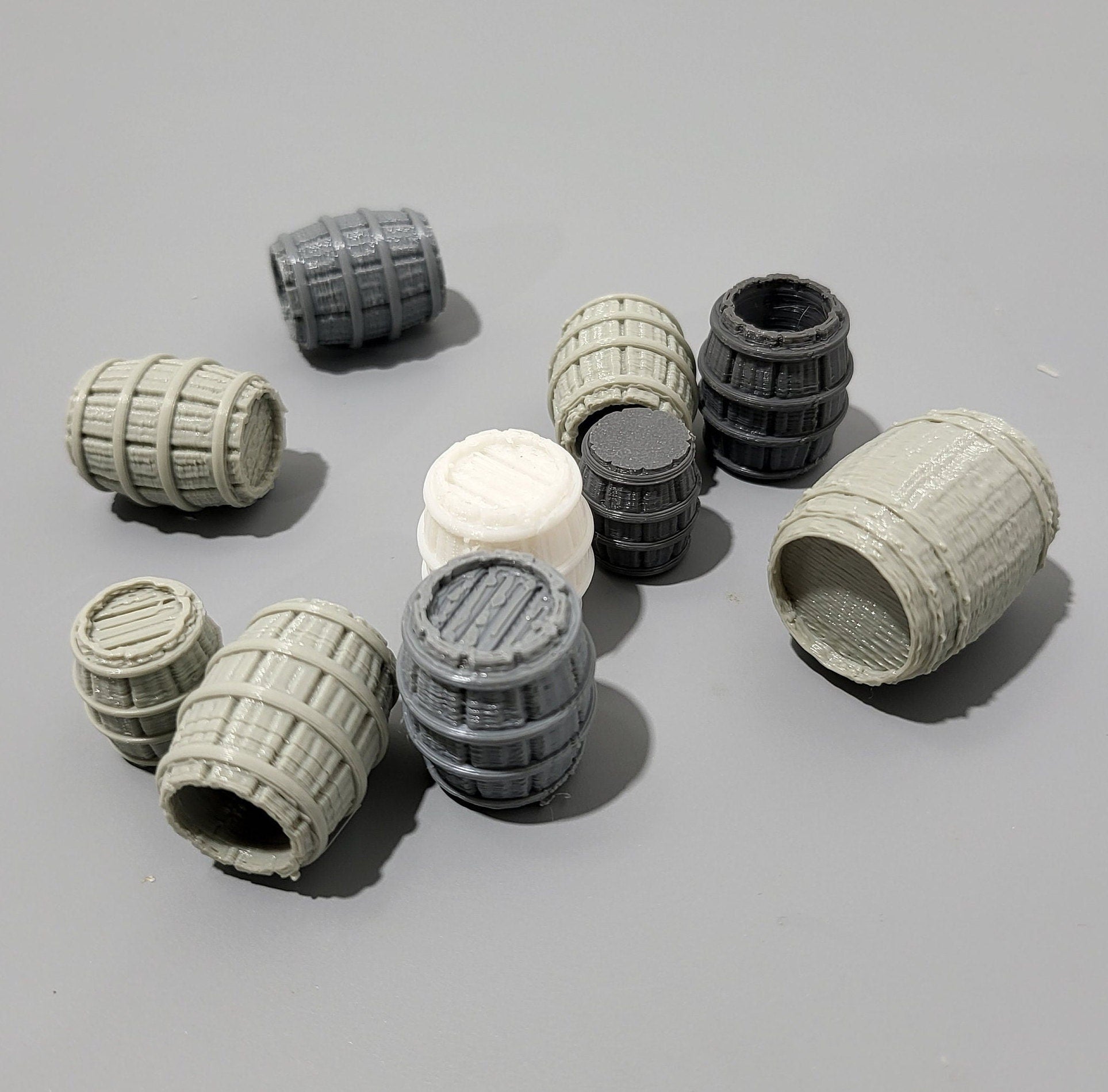 Mixed Barrel Set, 10 Mixed size Barrels