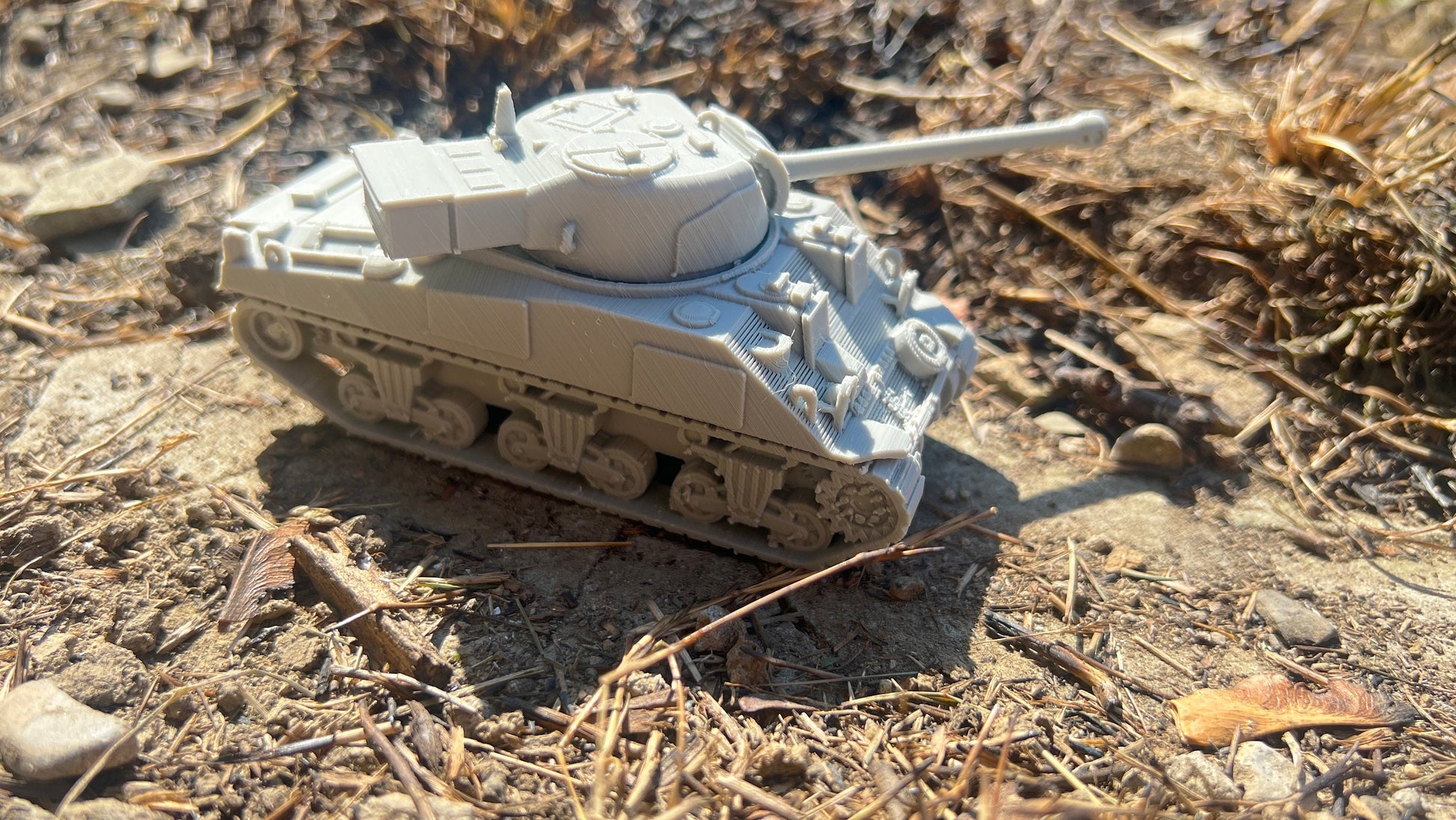 Sherman Firefly Tank for Tabletop Wargaming - Modern Warfare Tank Model