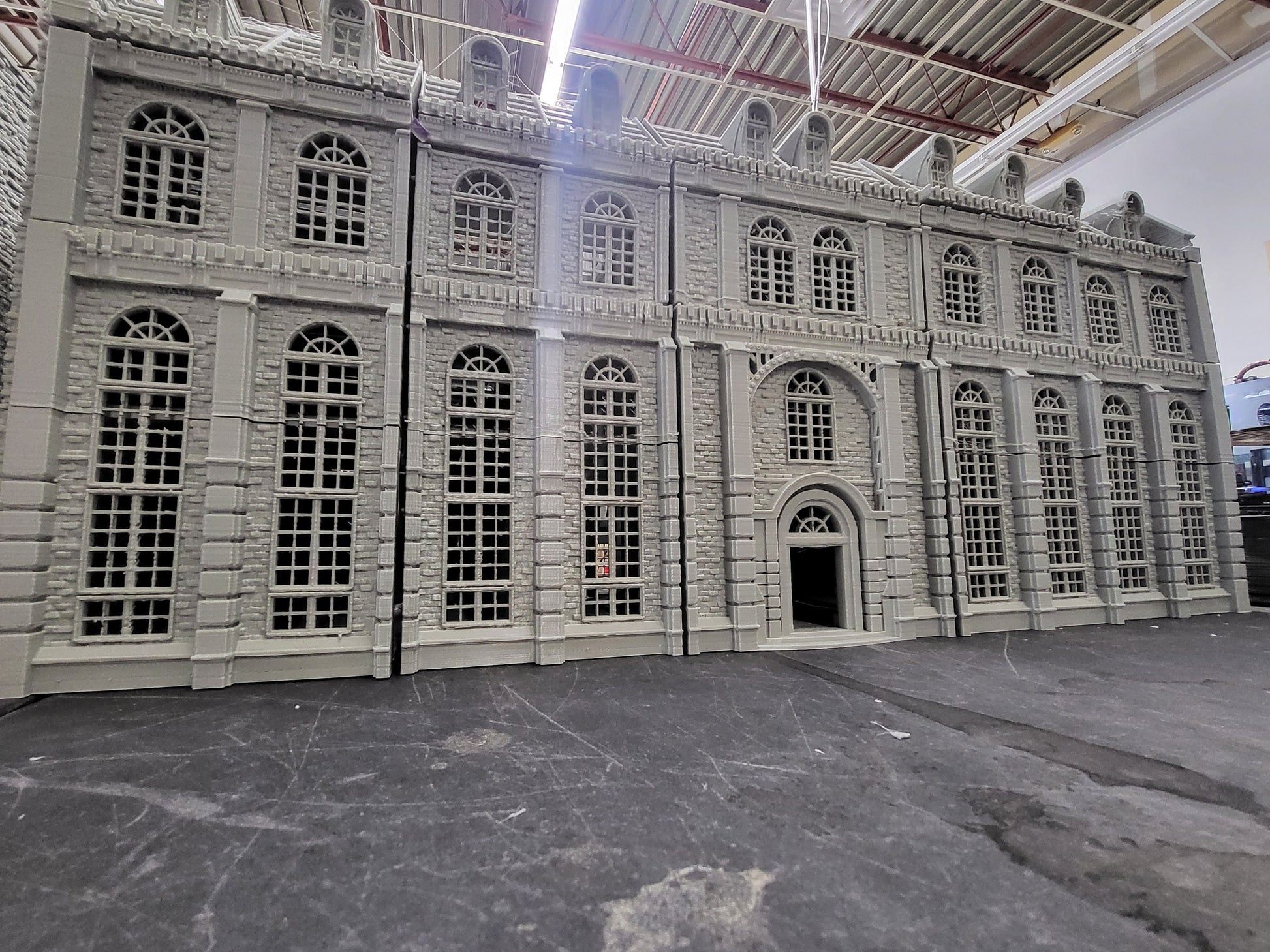 Steampunk Laandan, Long building, Victorian Terrain, modular building, modular terrain