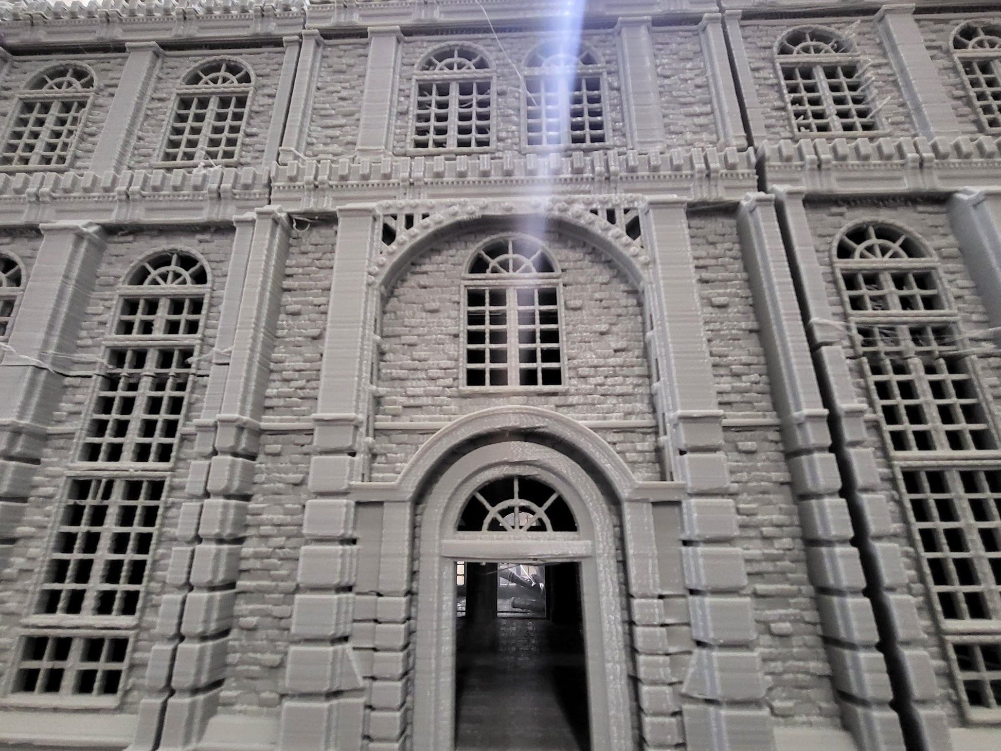 Steampunk Laandan, Long building, Victorian Terrain, modular building, modular terrain