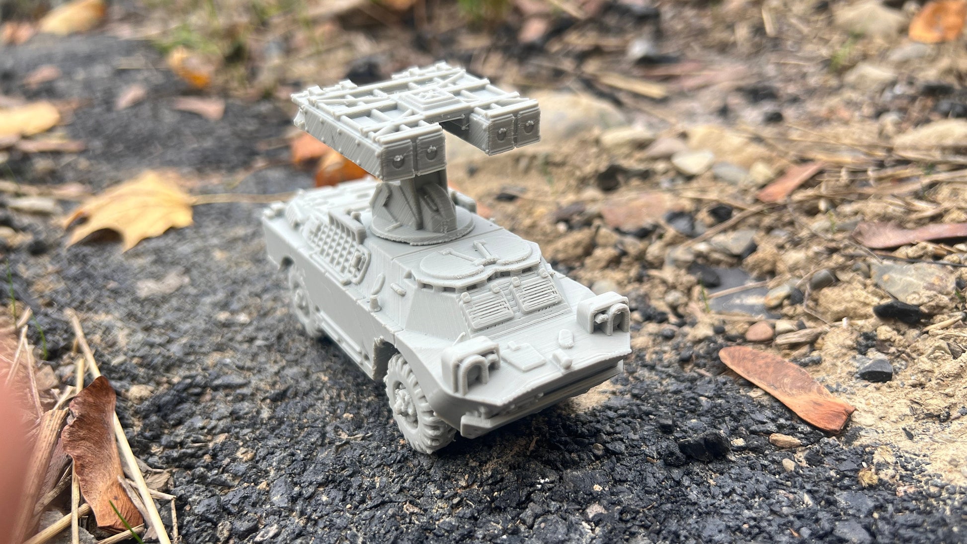 BRDM-2 SA-9 Gaskin, Truck, Soviet Era, Post War, cold war, tabletop gaming, tabletop terrain