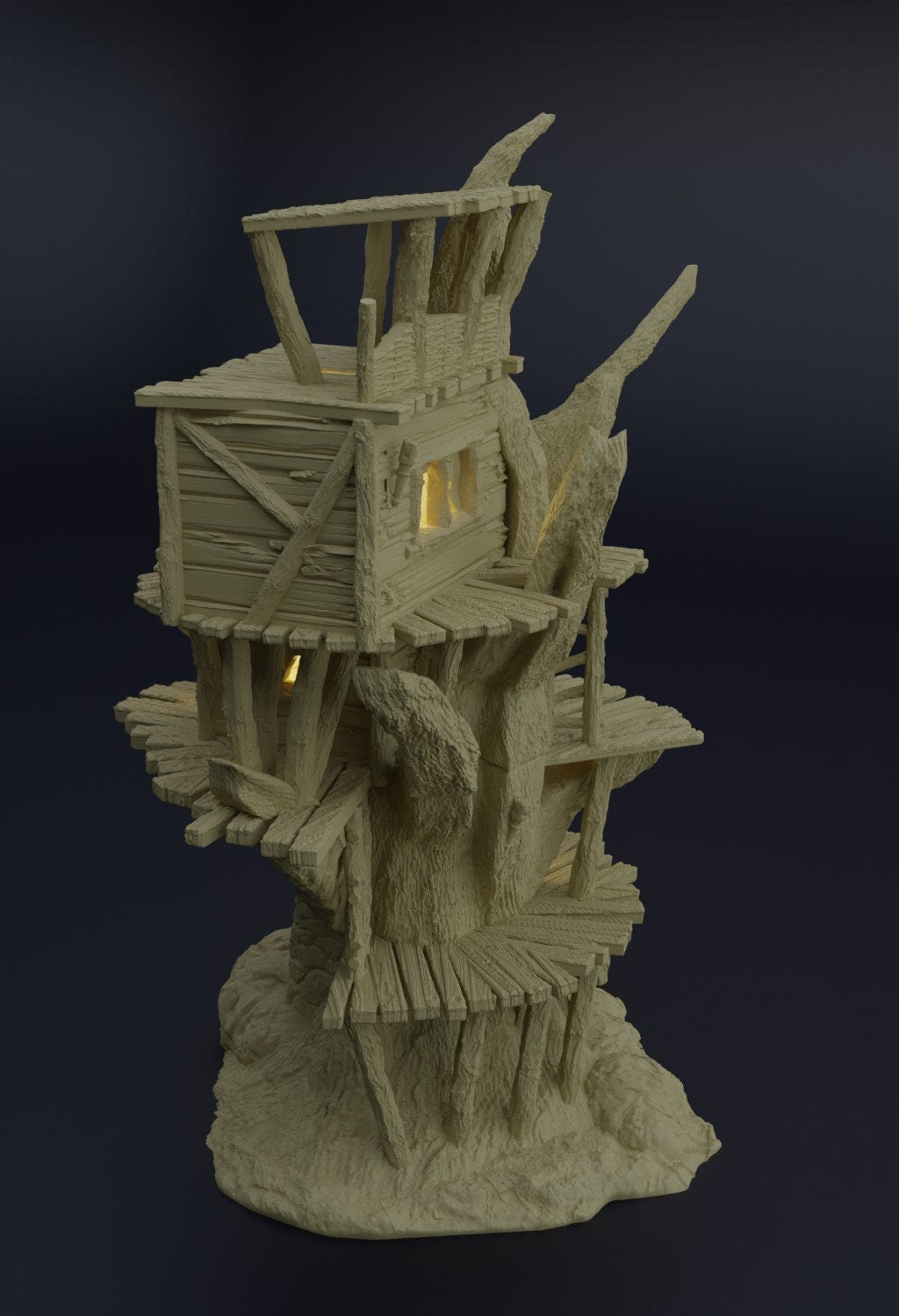 Ratling Hovel, Ratling Tree House, Slums House