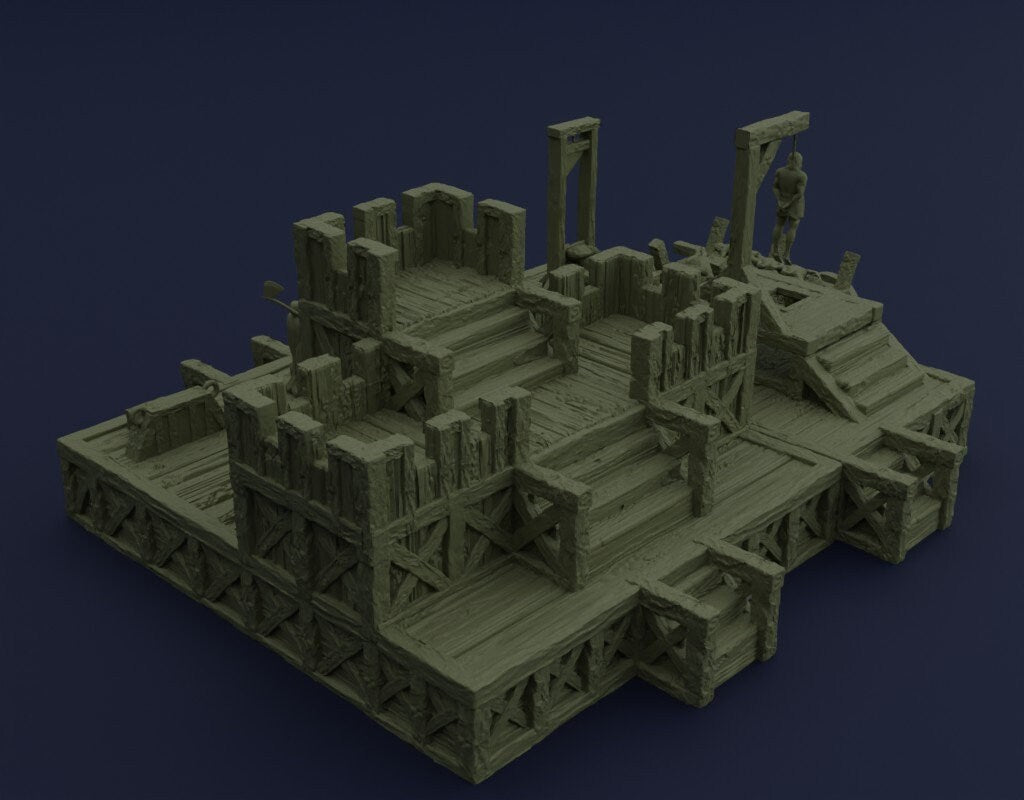 Execution Field , Execution Grounds, Execution Buildings, Gallows